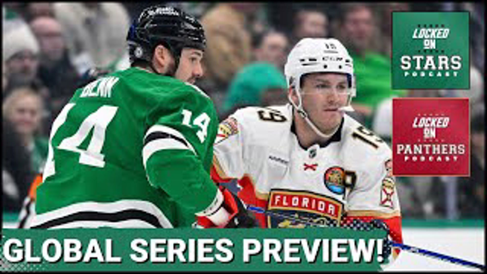 NHL Global Series Preview with Locked On Panthers! Can the Stars beat