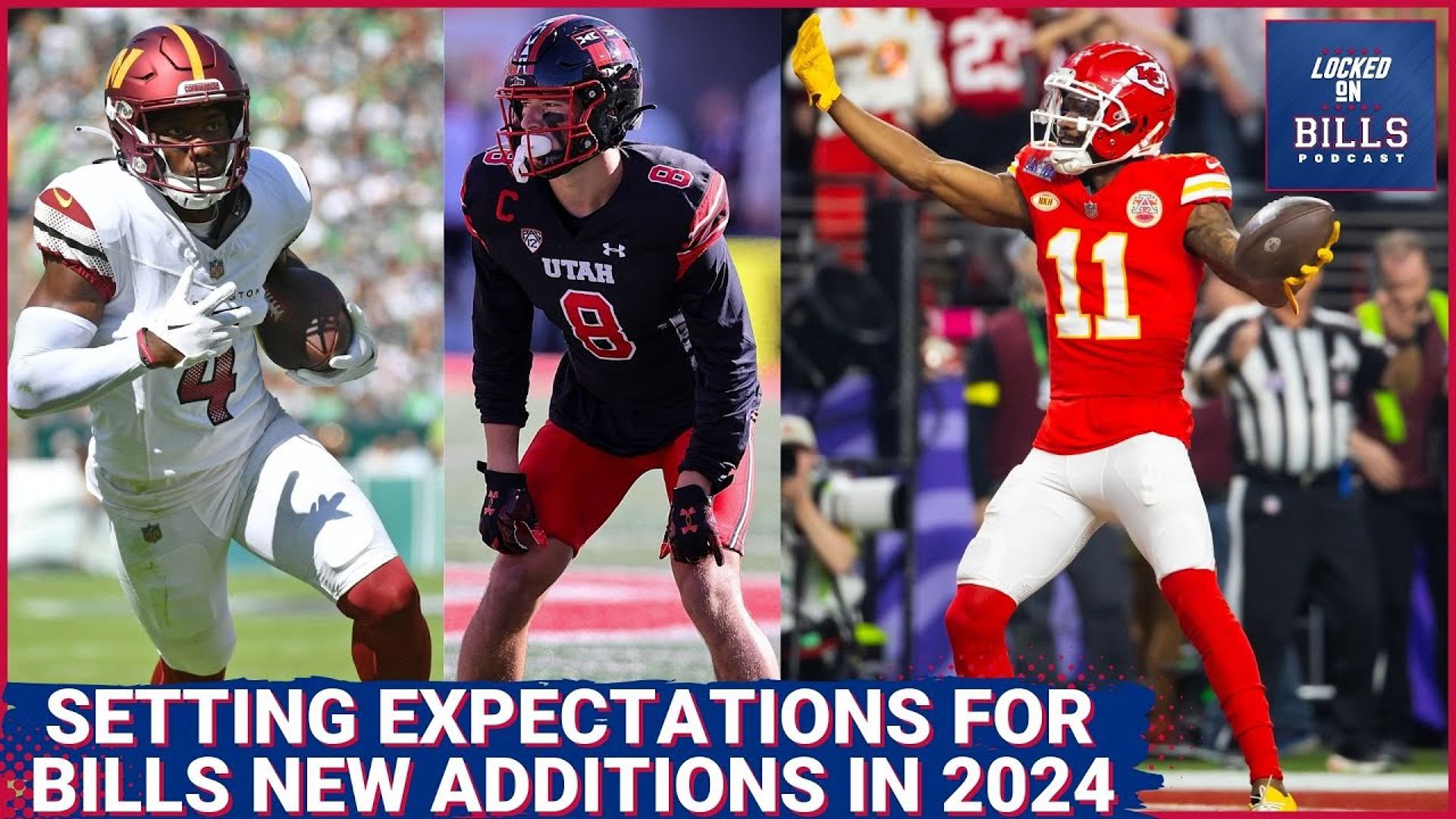 Expectations for Buffalo Bills offseason additions. Keon Coleman, Cole Bishop, Curtis Samuel & more!