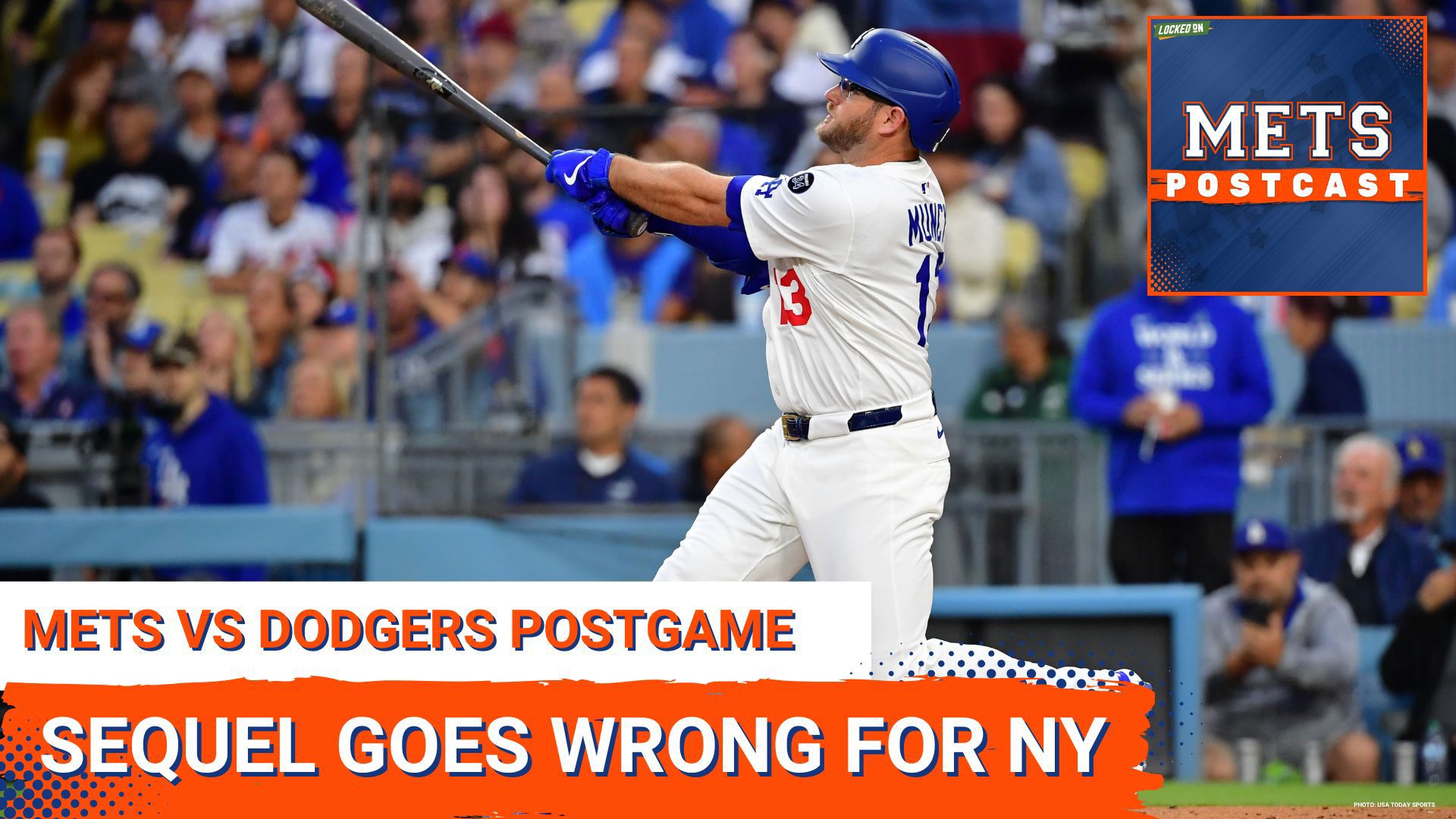 It's fitting that while in Hollywood, the New York Mets and Los Angeles Dodgers played out a sequel tonight. This time, however, it was the Dodgers picking up the W.