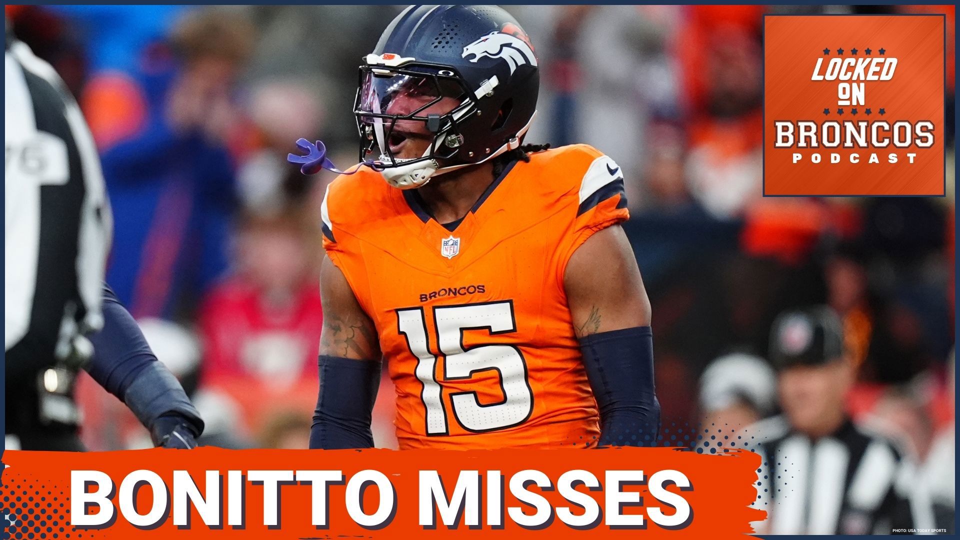 Nik Bonitto missed Tuesday's Denver Broncos Training Camp practice after Saturday's preseason game against the San Francisco 49ers.