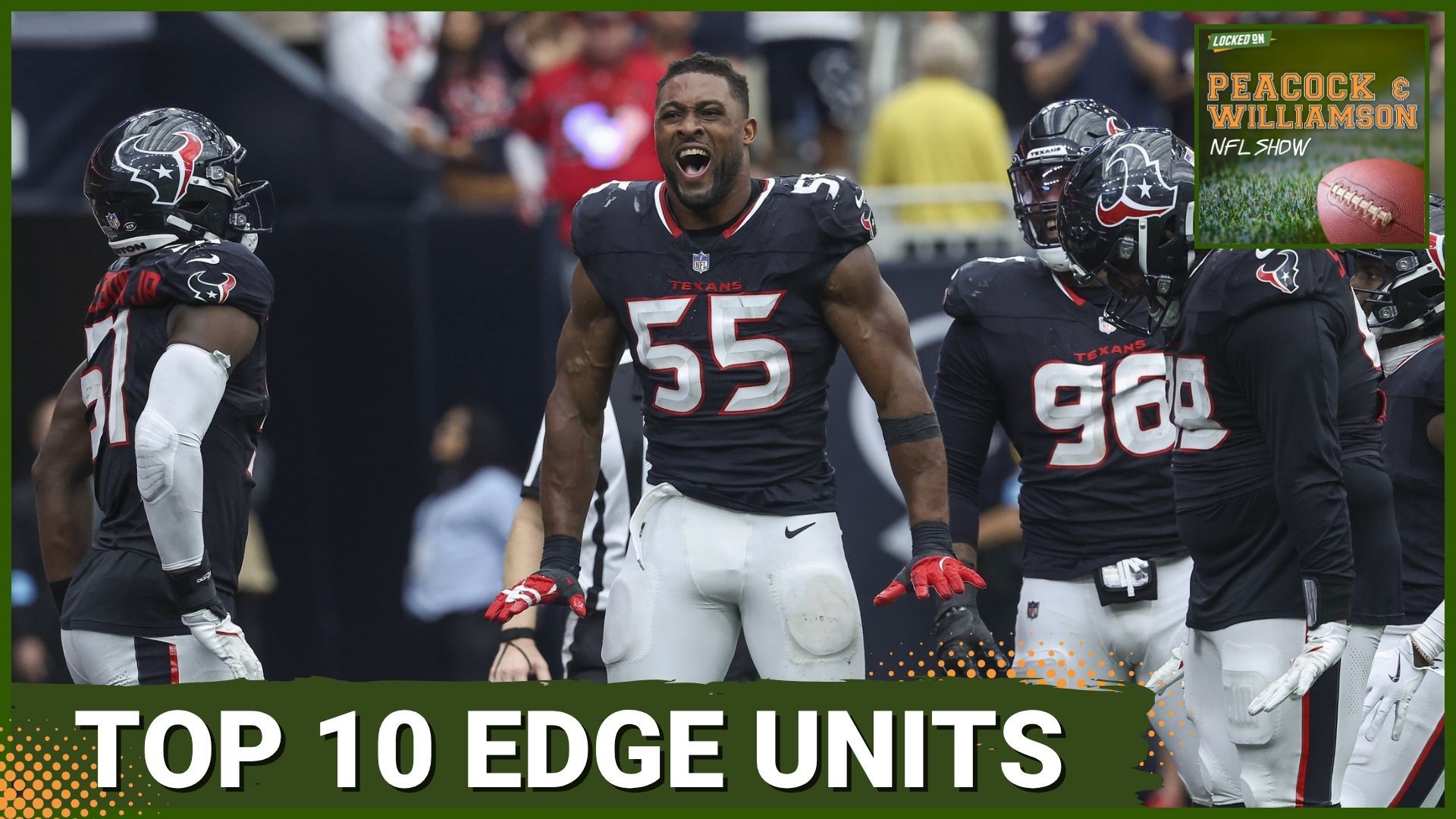 Texans, Steelers and Giants rank at the top of NFL edge rushing units in 2025. Are the Lions doomed? Is Dak Prescott overrated? Fantasy impact of an 18-game seaso...