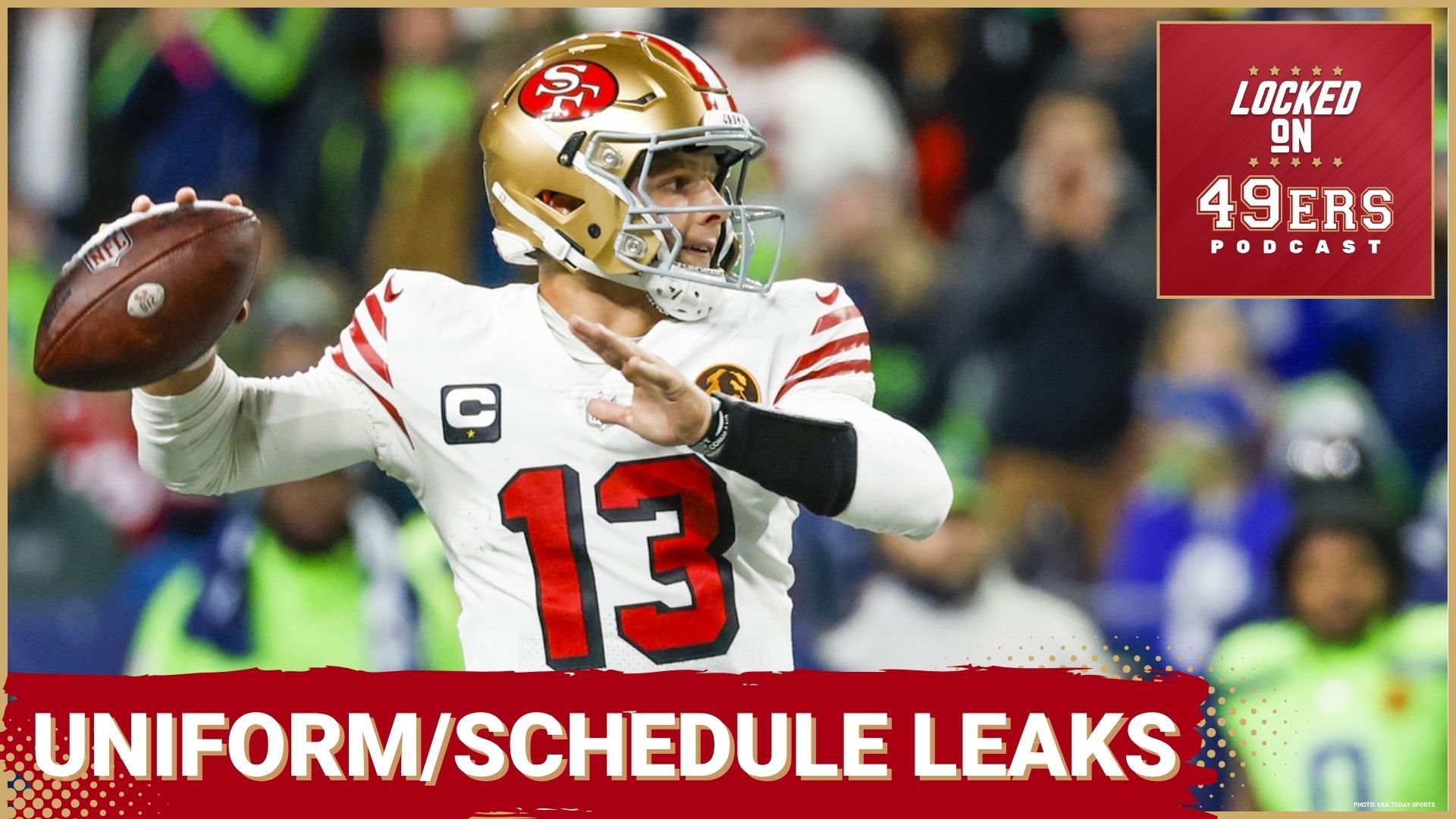 The 49er shook up the roster this offseason and now tease uniform updates on the eve of 2025 NFL schedule release.