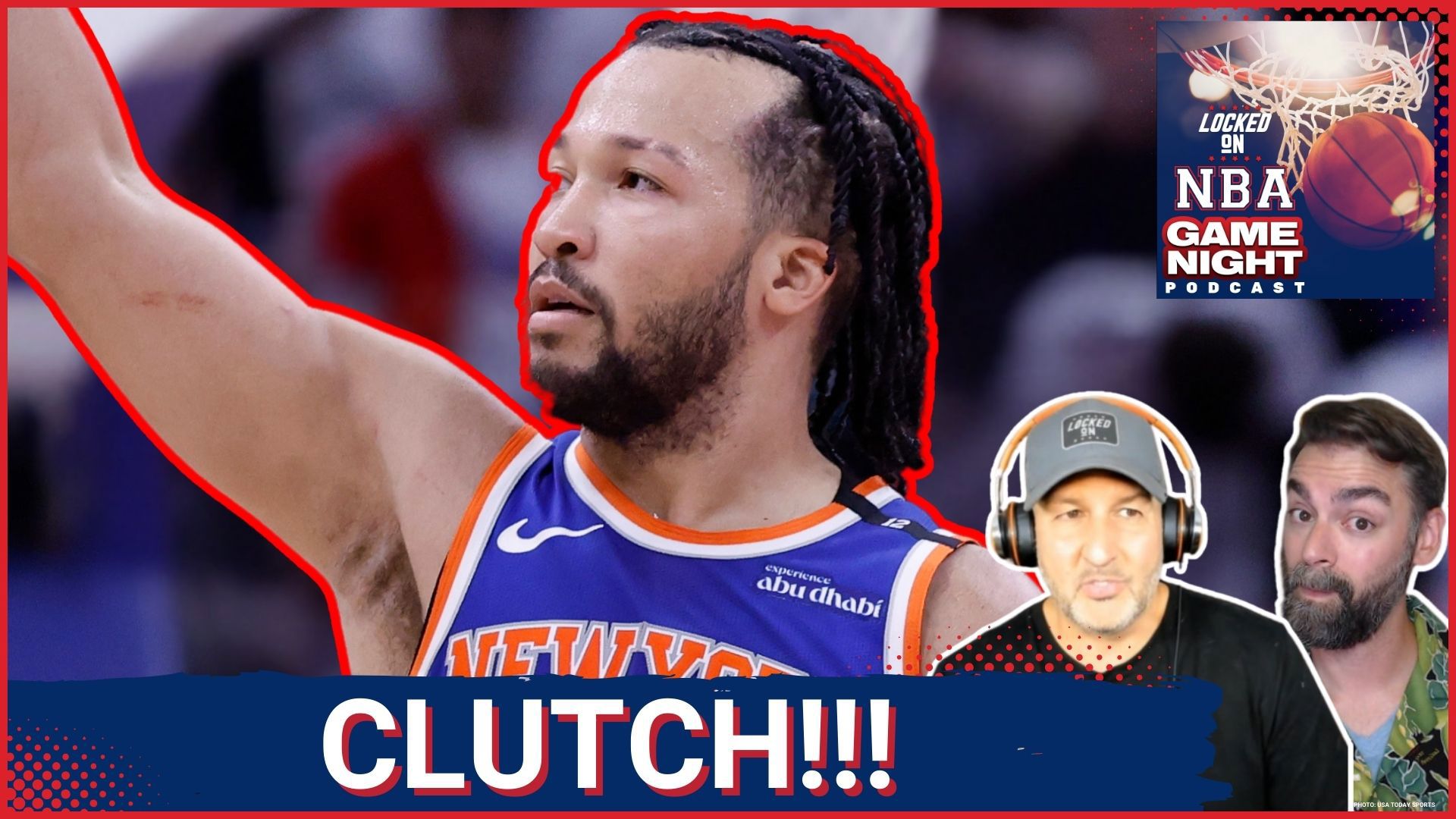 NBA Game Night recap: Jalen Brunson's clutch 3 lifts Knicks over Pistons. Clippers force Game 7 vs Nuggets. Preview of Warriors-Rockets and Cavs-Pacers series.