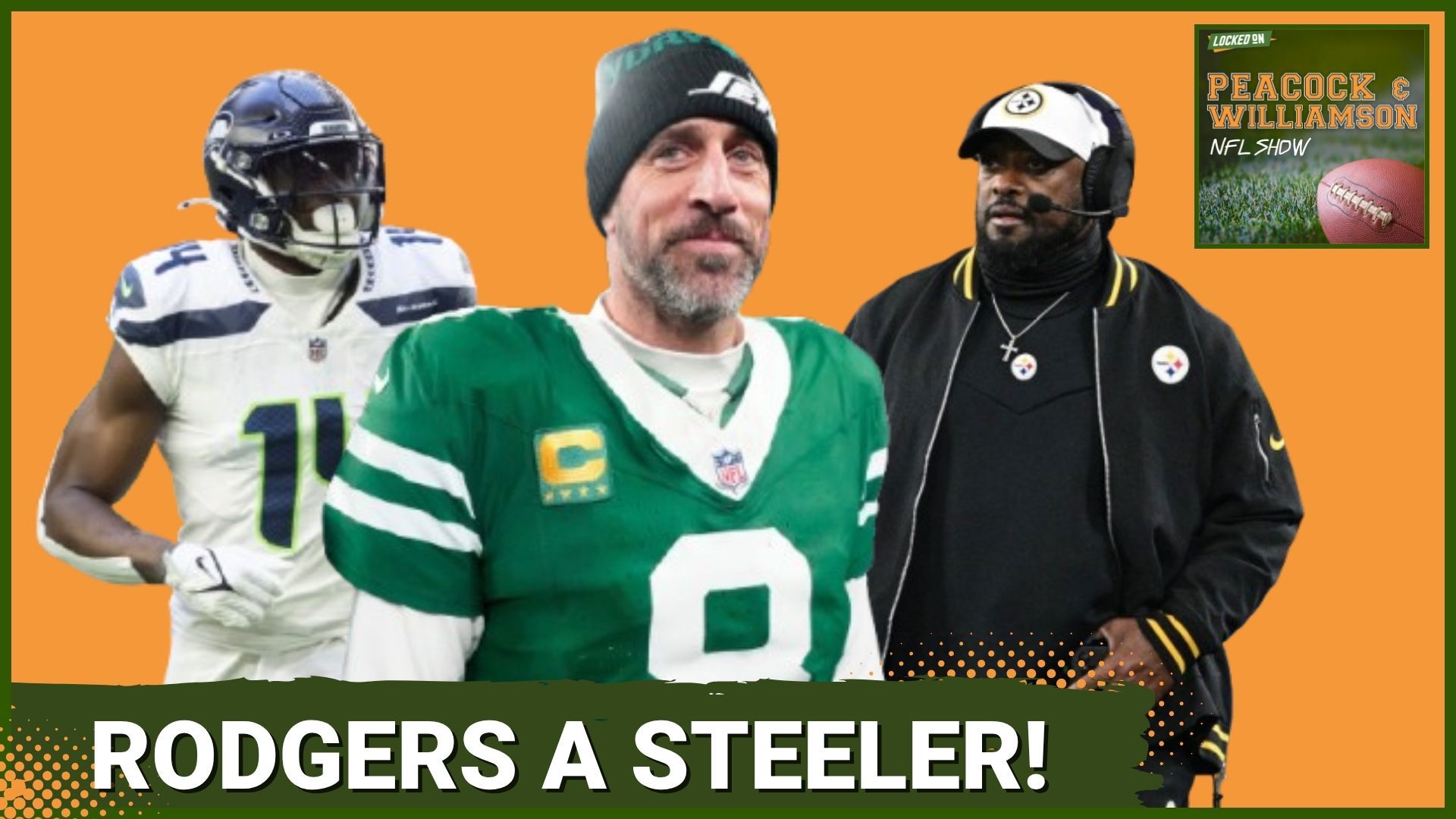 How much is left in the Hall of Fame tank of Aaron Rodgers and Steelers expectations in 2025. Also, could Terry McLaurin be on the list of Pittsburg trade candidates
