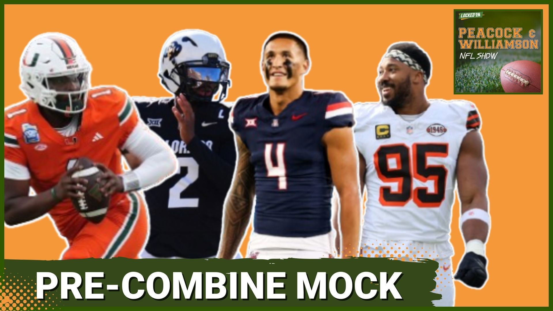 Star potential the theme of this 2025 NFL Draft mock. Travis Hunter, Abdul Carter and Tetairoa McMillan take center stage. QB, WR and Myles Garrett trade projections