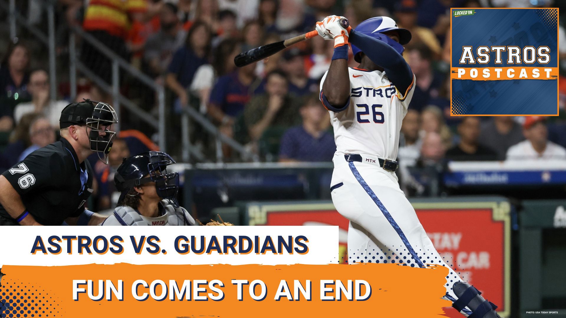 The Houston Astros tried their best to come from behind on Monday, but fell just short against the Cleveland Guardians. Michael Connor breaks down the loss.