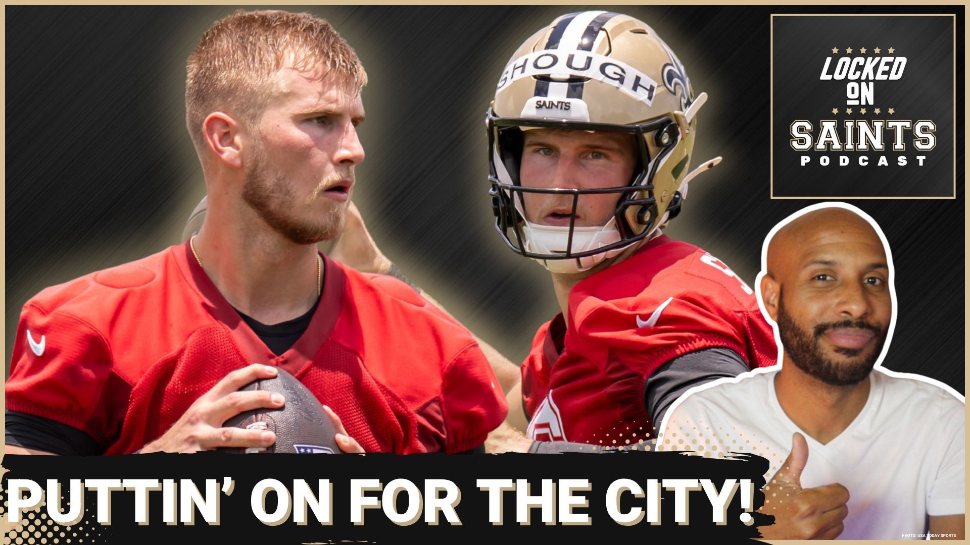 New Orelans Saints rookie quarterback Tyler Shough continues to endear himself to the Saints fanbase. But it's also his maturity and composure that stand out.