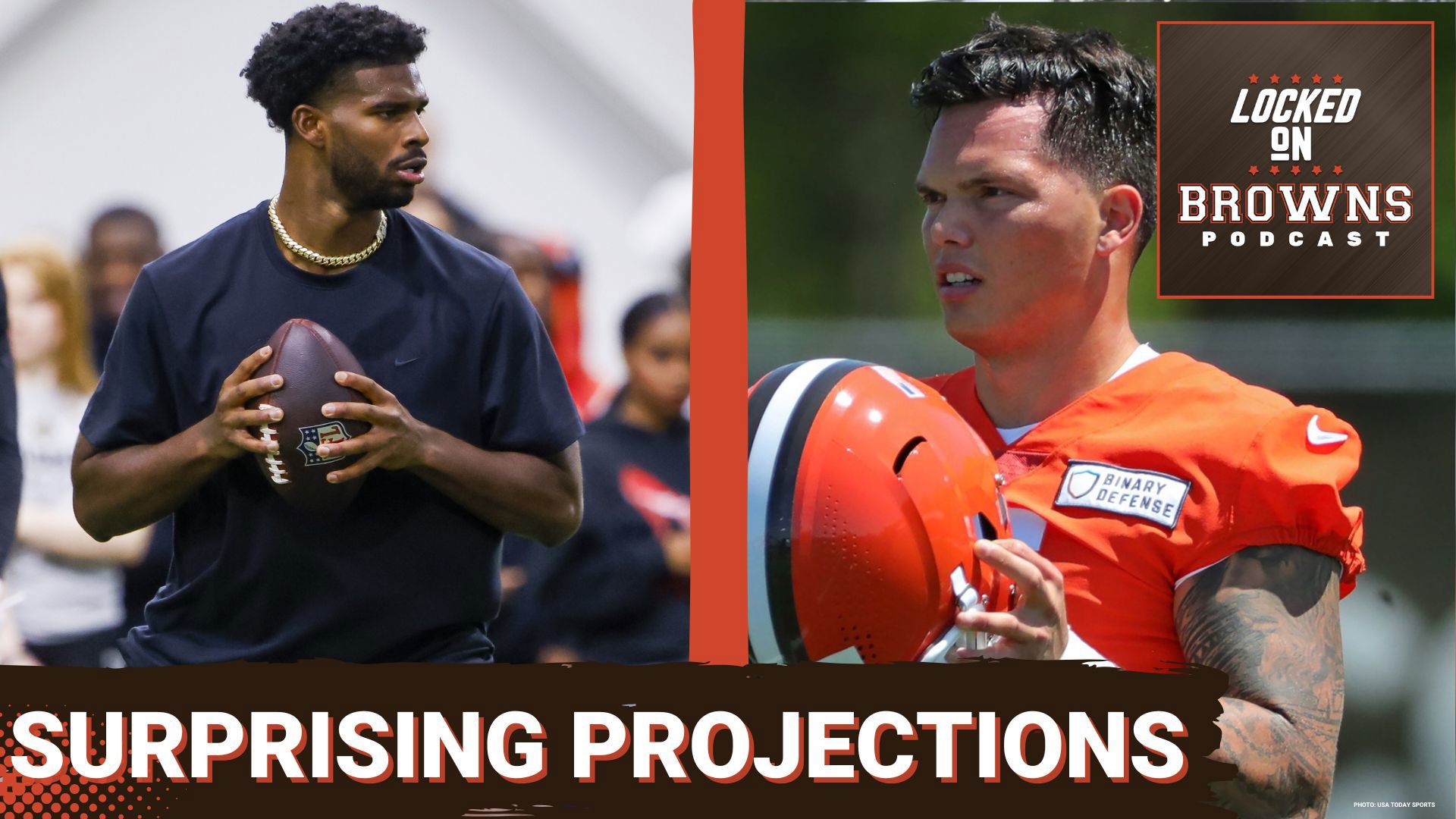 What numbers will Shedeur Sanders and Dillon Gabriel put up in their rookie seasons with the Cleveland Browns?