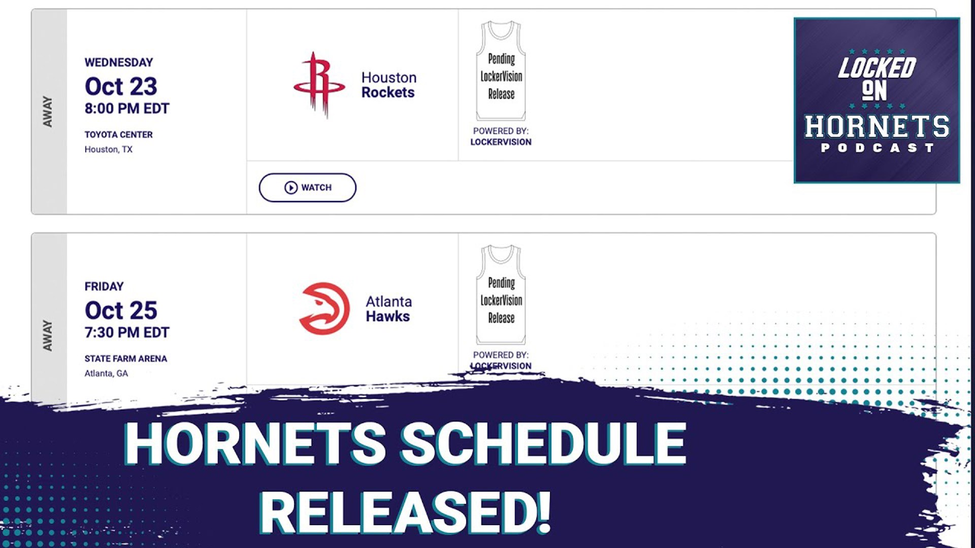 NBA Schedule Release Day! How do things shape up for the Charlotte Hornets?