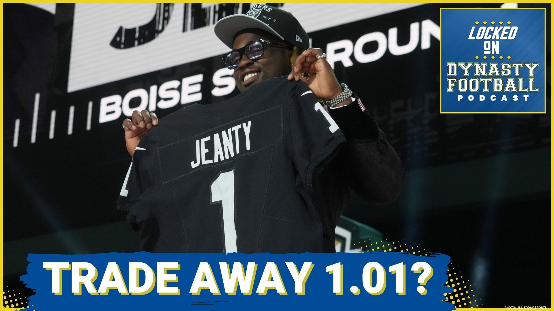 Dynasty fantasy football's hottest debate: Is trading the 1.01 pick smart? Marcus Mosher breaks down the value of Ashton Jeanty in dynasty leagues.