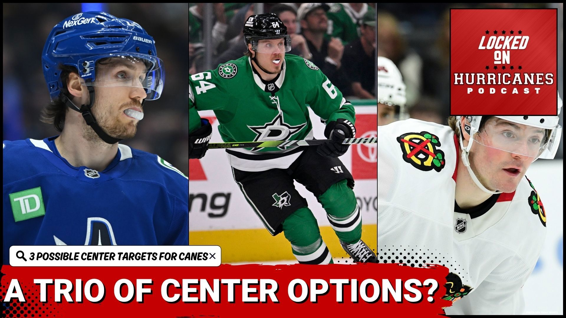 The Carolina Hurricanes are poised for an aggressive offseason with $28.4 million in cap space. That said, which three centers should they look at in free agency?