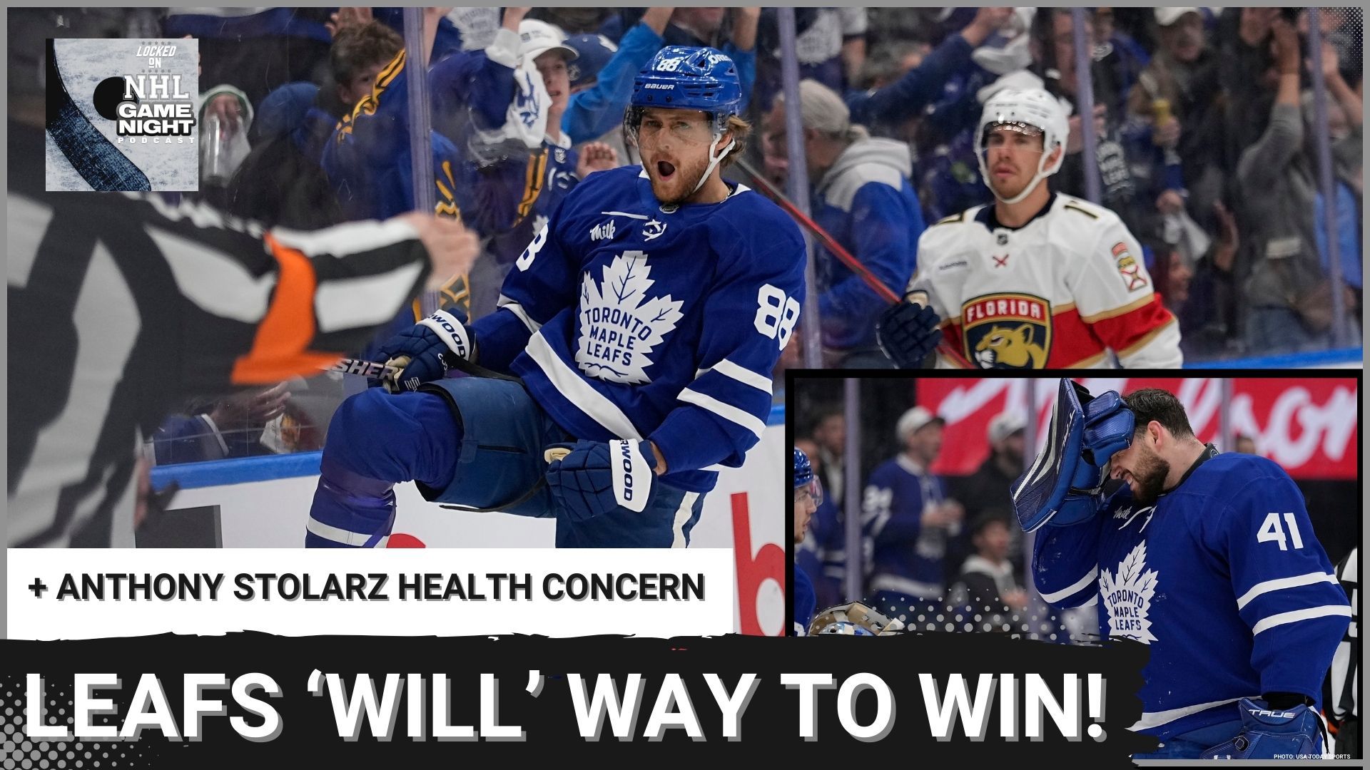 William Nylander's 3 points leads the Toronto Maple Leafs to a 1-0 series lead as they fend off a Florida Panthers comeback and a 5-4 win.