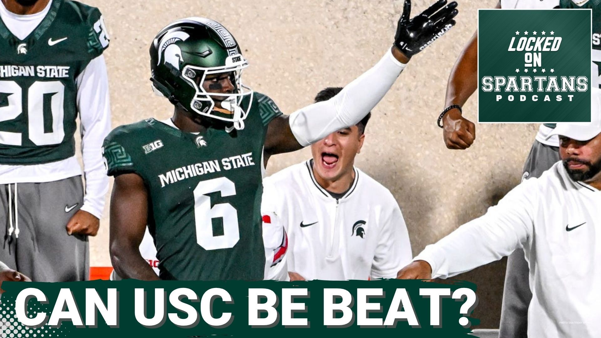Can the Michigan State Spartans upset the USC Trojans in week four?