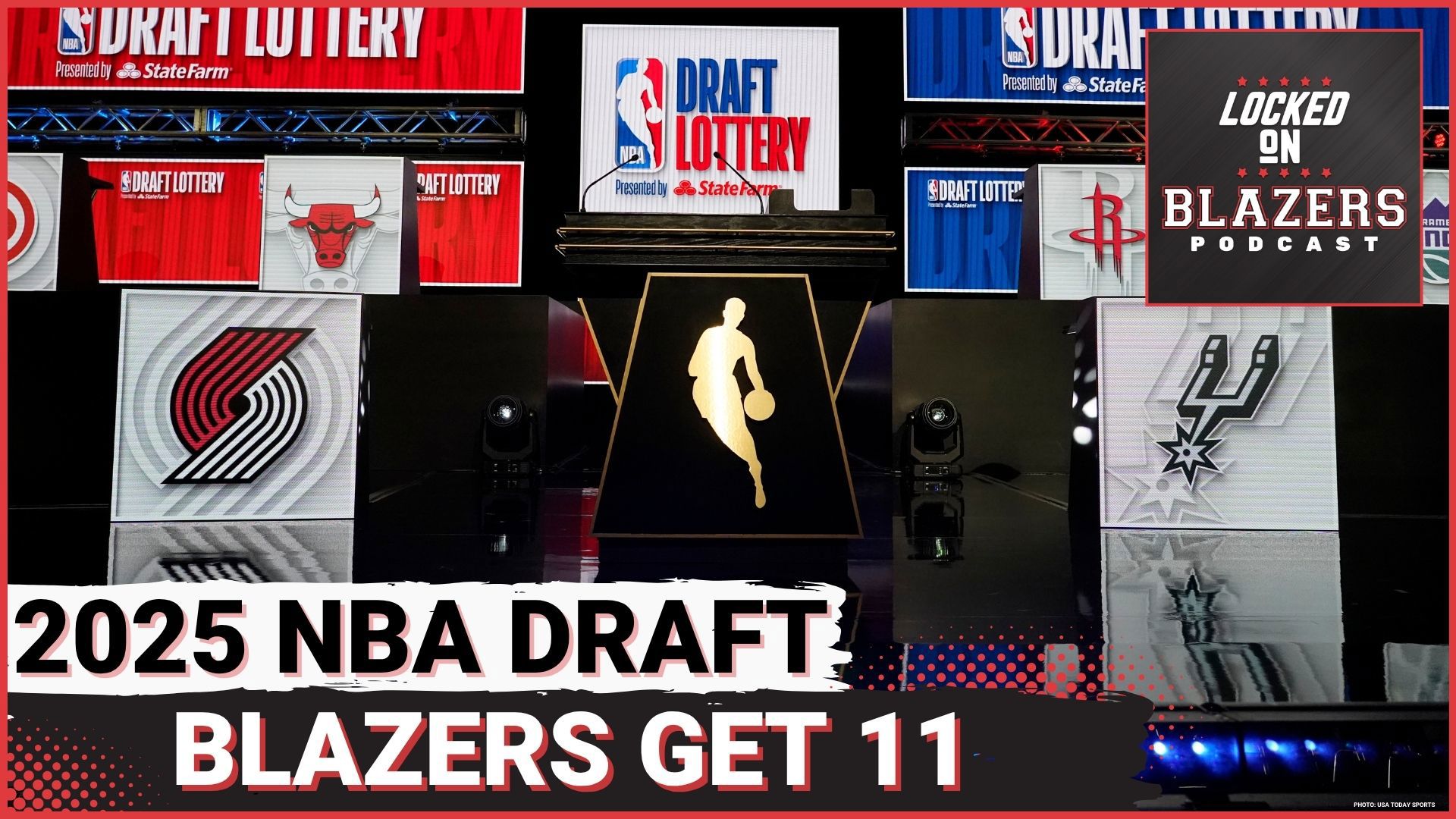 So the manifesting didn't work. The Trail Blazers slip in the lottery and the land with the 11th pick in the NBA draft.