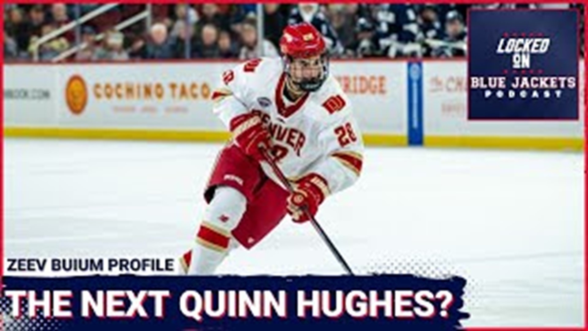 There's no such thing as too many good defensive prospects, so should the Blue Jackets take a look at Zeev Buium, who is currently running rampant through the NCAA.