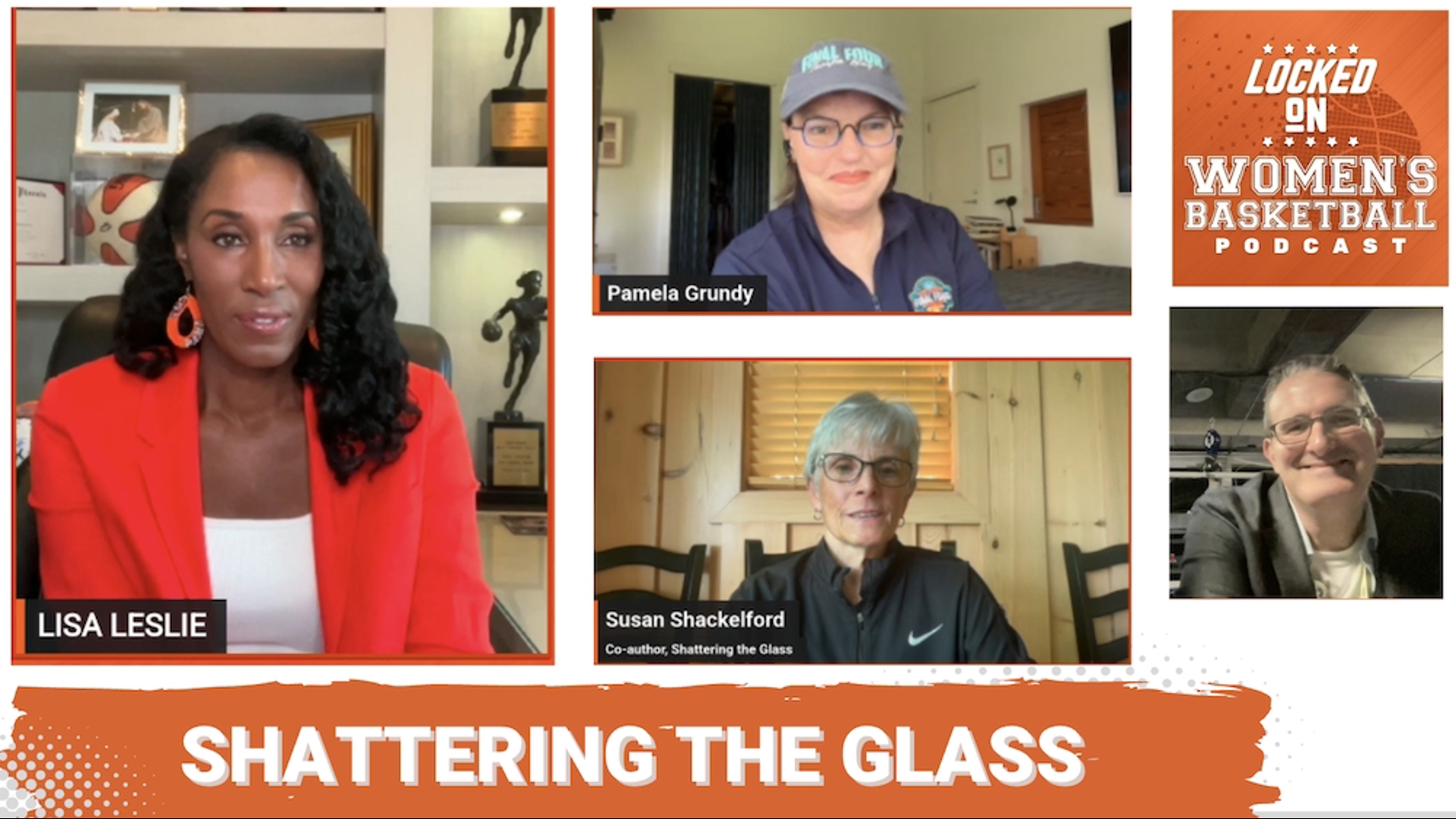 Howard Megdal is joined by historians Pamela Grundy and Susan Shackelford, authors of Shattering the Glass, and WNBA legend Lisa Leslie.