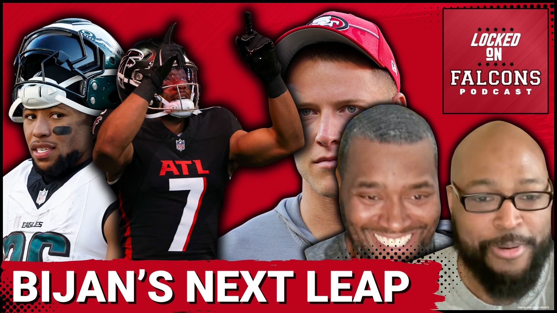 The Atlanta Falcons hope improvements from both Kyle Pitts and Bijan Robinson ignite a playoff run.