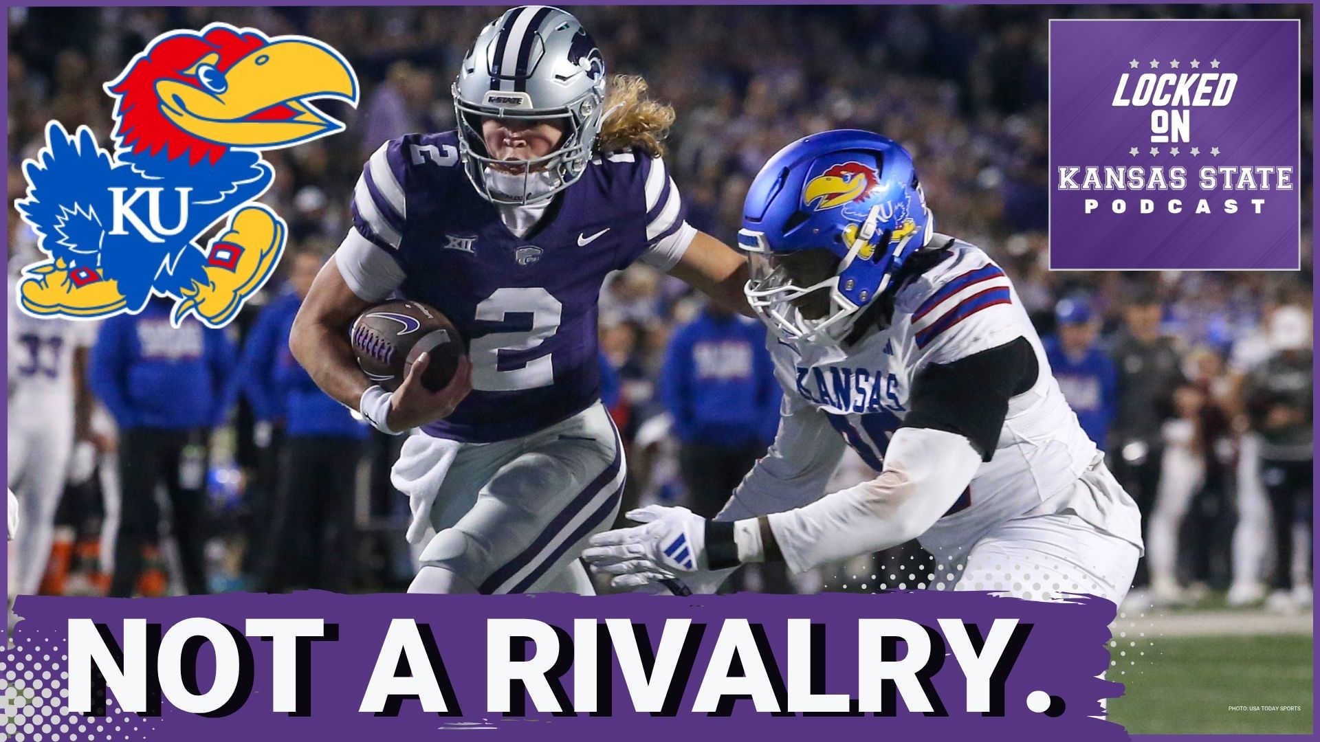 Locked On Kansas State,  breaks down why the so-called “rivalry” with Kansas is just another game for the Wildcats, why Avery Johnson is the best quarterback in the