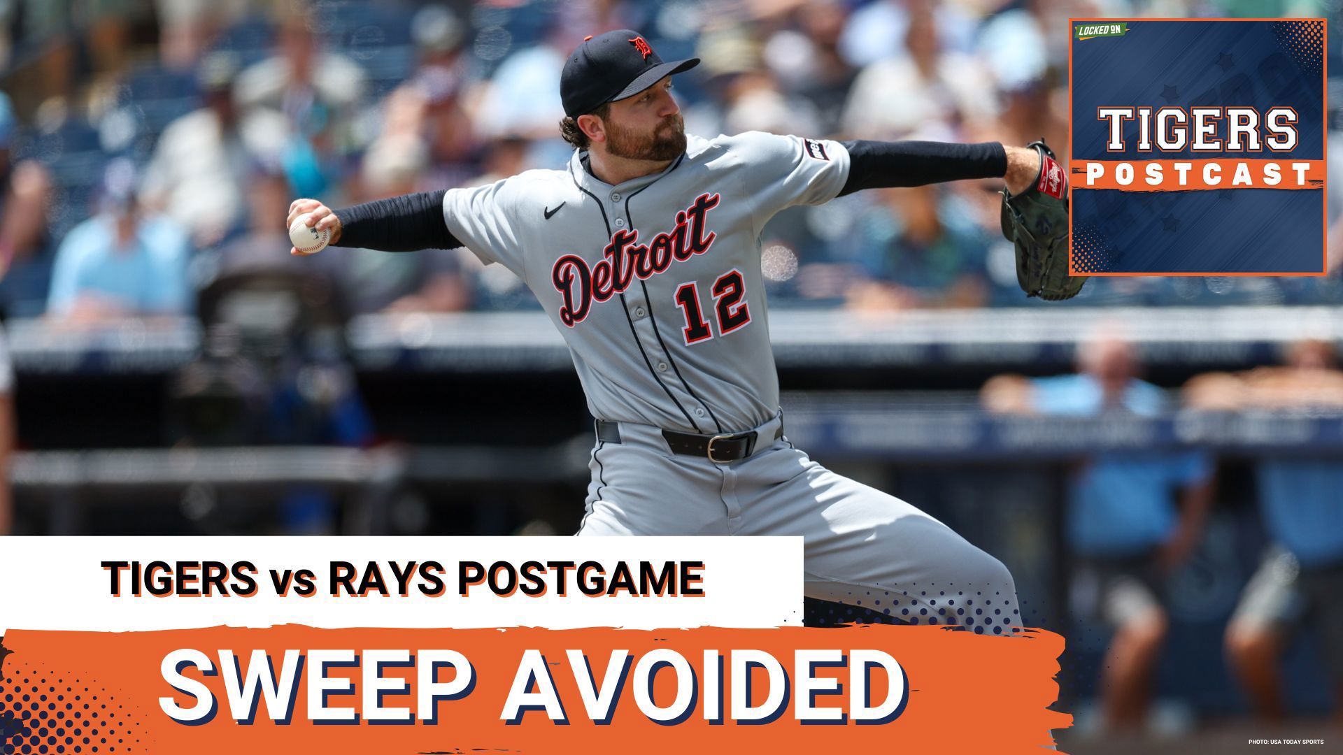 Detroit Tigers beat Tampa Bay Rays 9-3 in the series finale to avoid the sweep at George Steinbrenner Field in Tampa Bay.