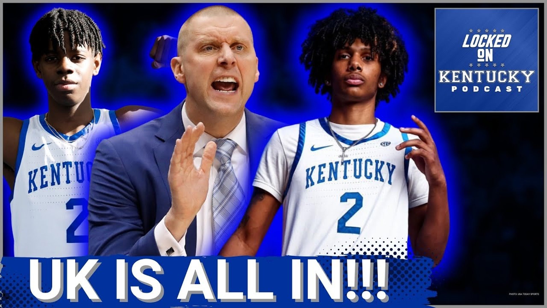 Mark Pope and Kentucky basketball are going all in on Caleb Wilson and Acaden Lewis.