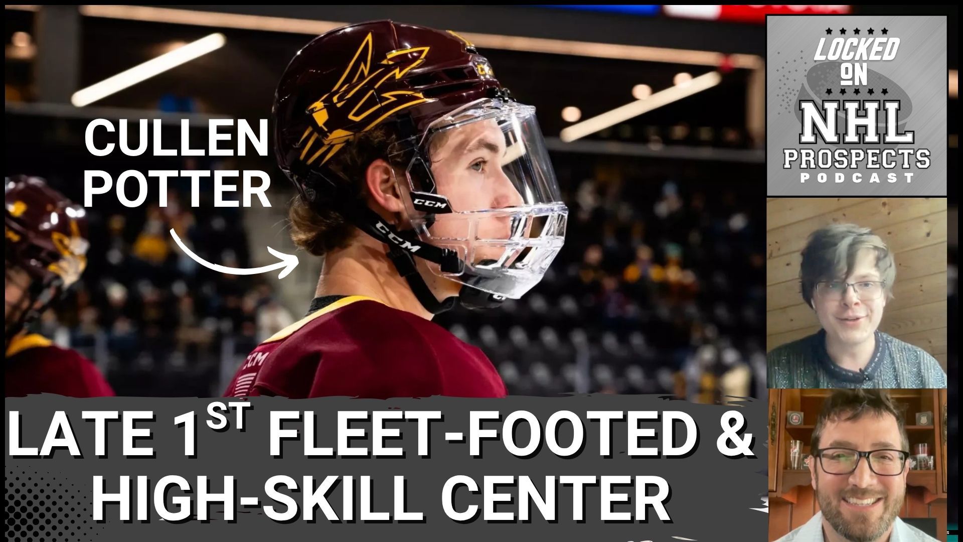 In this episode, we break down the game of Cullen Potter, a fantastic skater who overcame hurdles to become a two-way NCAA force as an undersized freshman.