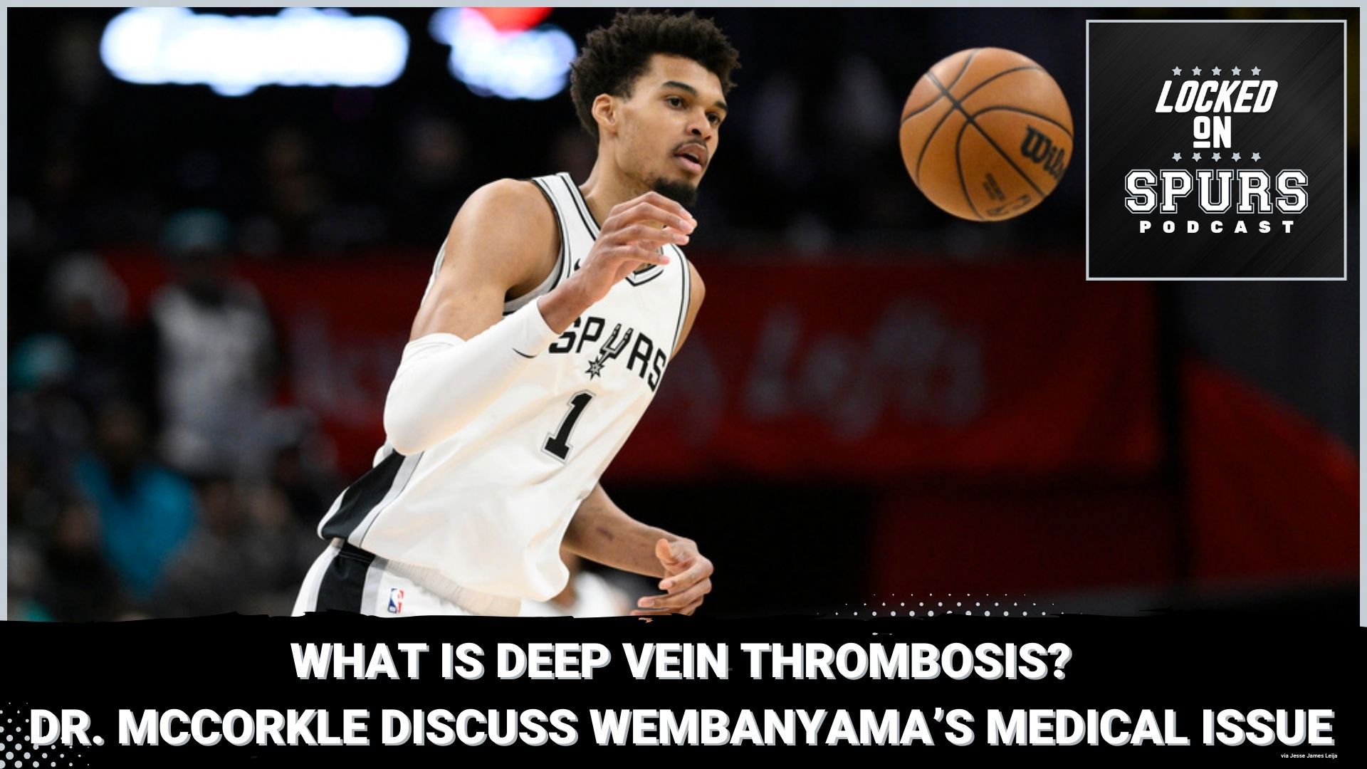 San antonio spurs victor wembanyama dvt explained locked on spurs