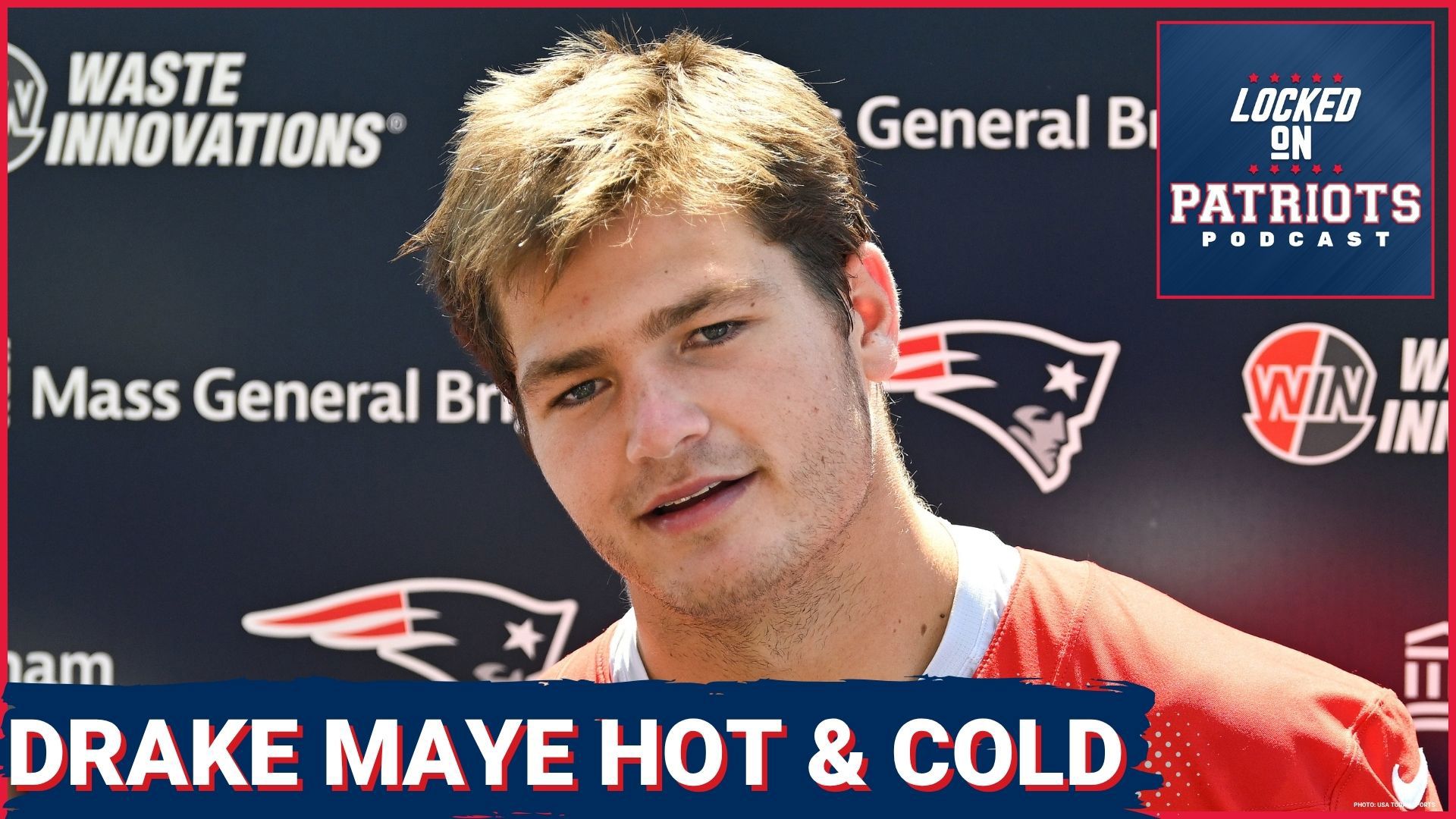 New England Patriots' training camp heats up with Drake Maye's rollercoaster performance and promising rookie linemen.