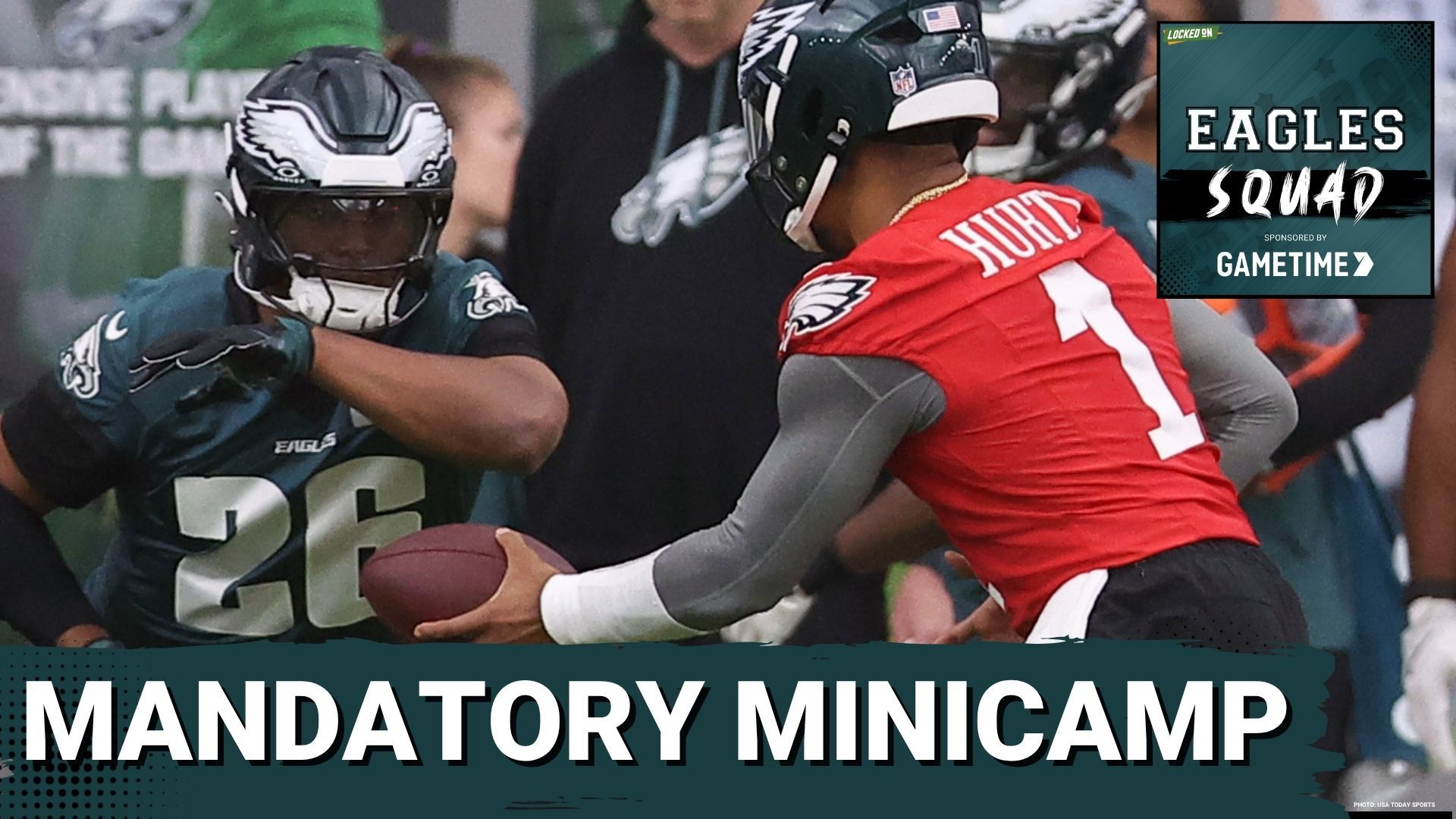 Harry, Louie, Jason and Marc talk about their expectation for the depth chart with the ONLY Eagles mandatory Minicamp of the offseason.