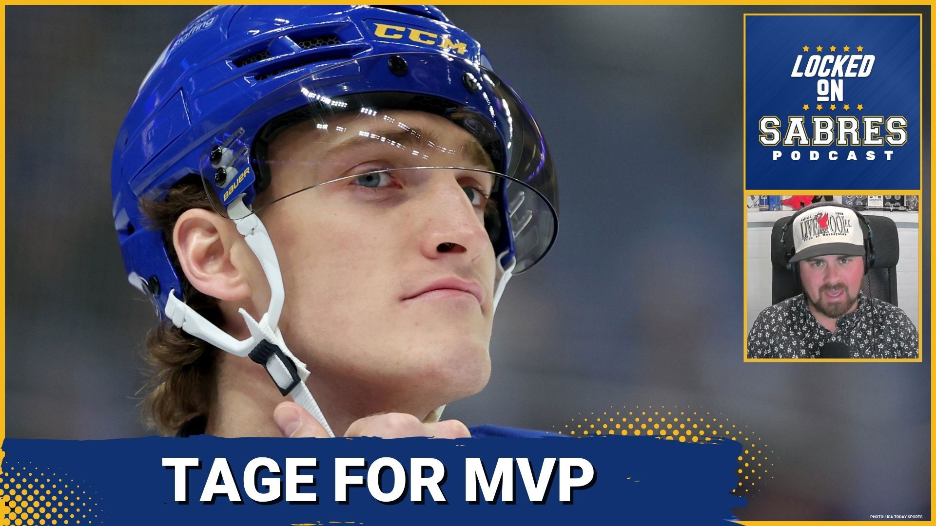 Tage Thompson has nearly put up 50 goals and 50 assists in the same season. If he pairs that with a playoff appearance, can he be the league's MVP?