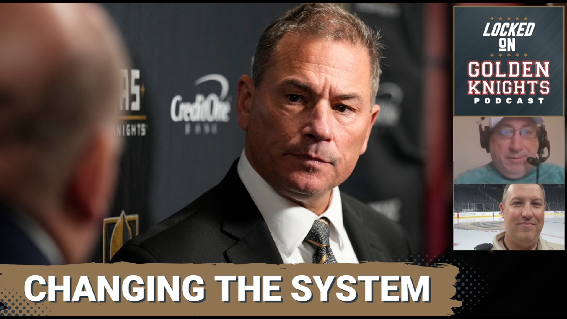 Vegas Golden Knights coach Bruce Cassidy mentioned after the season that the team needs to focus on shooting first, instead of looking for the perfect pass