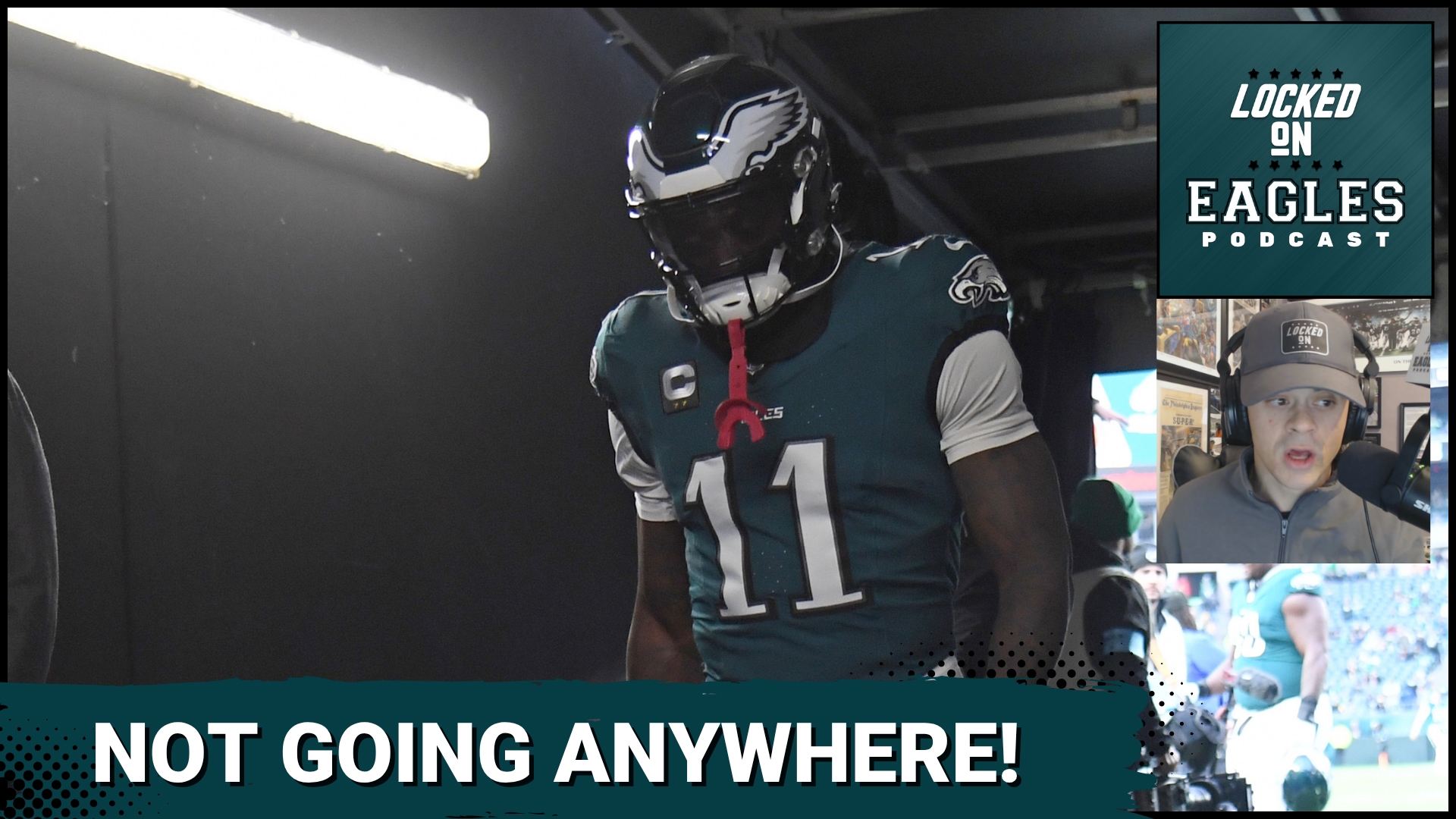A.J. Brown clears the air regarding his cryptic social media post. The star WR1 does not want to leave Philadelphia.