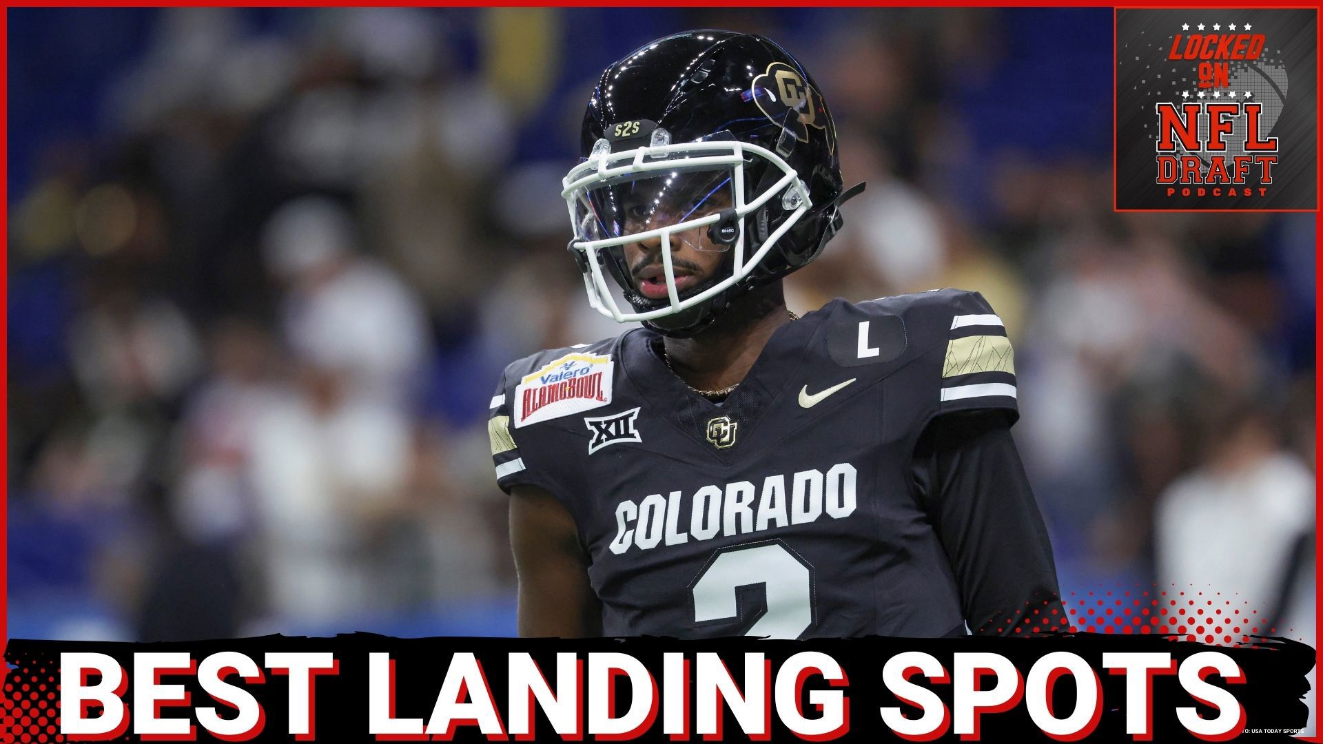 Hosts Damian Parson and Keith Sanchez discuss the top landing spots for Colorado quarterback Shedeur Sanders in the 2025 NFL Draft.