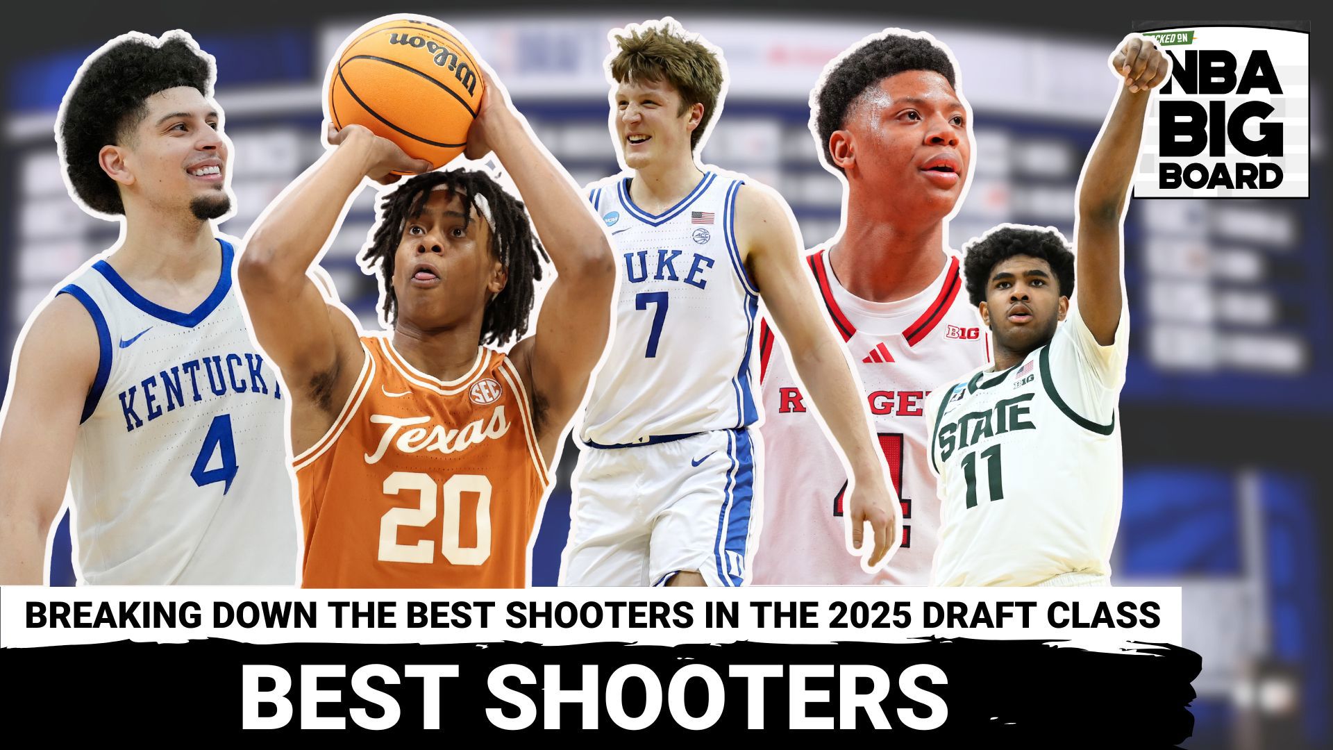 Rafael Barlowe and Leif Thulin delved into the top shooters in the 2025 NBA Draft class.