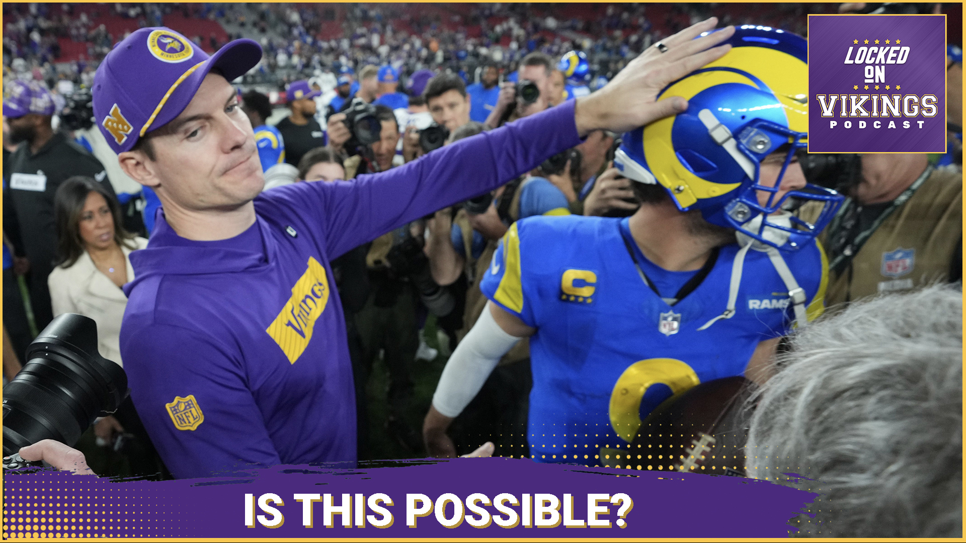 The Los Angeles Rams have allowed Matthew Stafford to seek a trade partner. Could that trade partner be the Vikings?