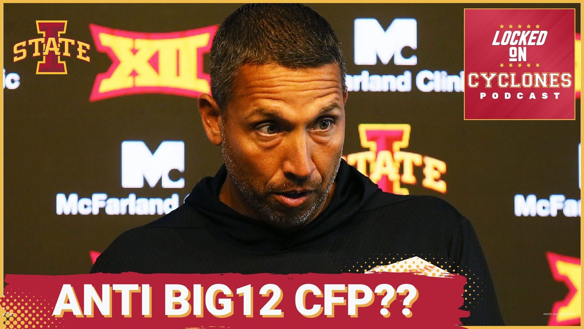The recent College Football Playoff committee decision to award first-round byes to the top four ranked teams, Could mean trouble for Iowa State. Unless...