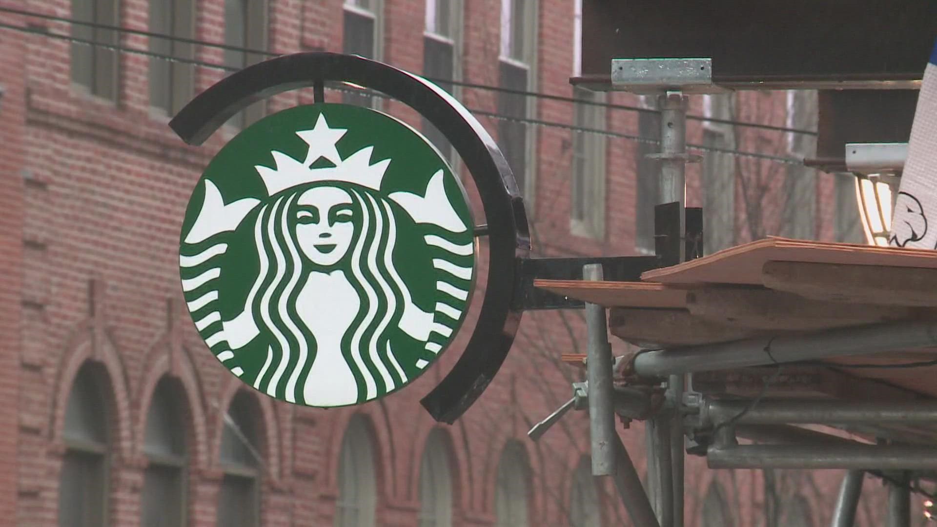 The Starbucks in Portland's Old Port is closing less than a month after employees voted to form a union.