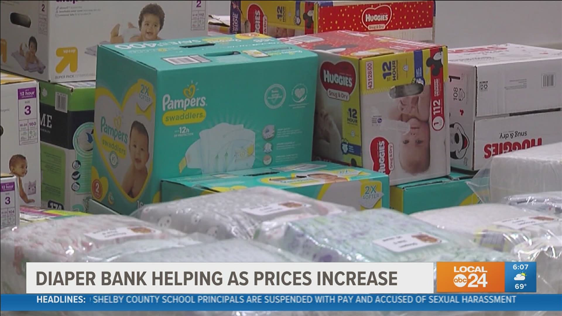 The Bare Needs Diaper Bank is stocking up ahead of diaper price hikes to help families in need