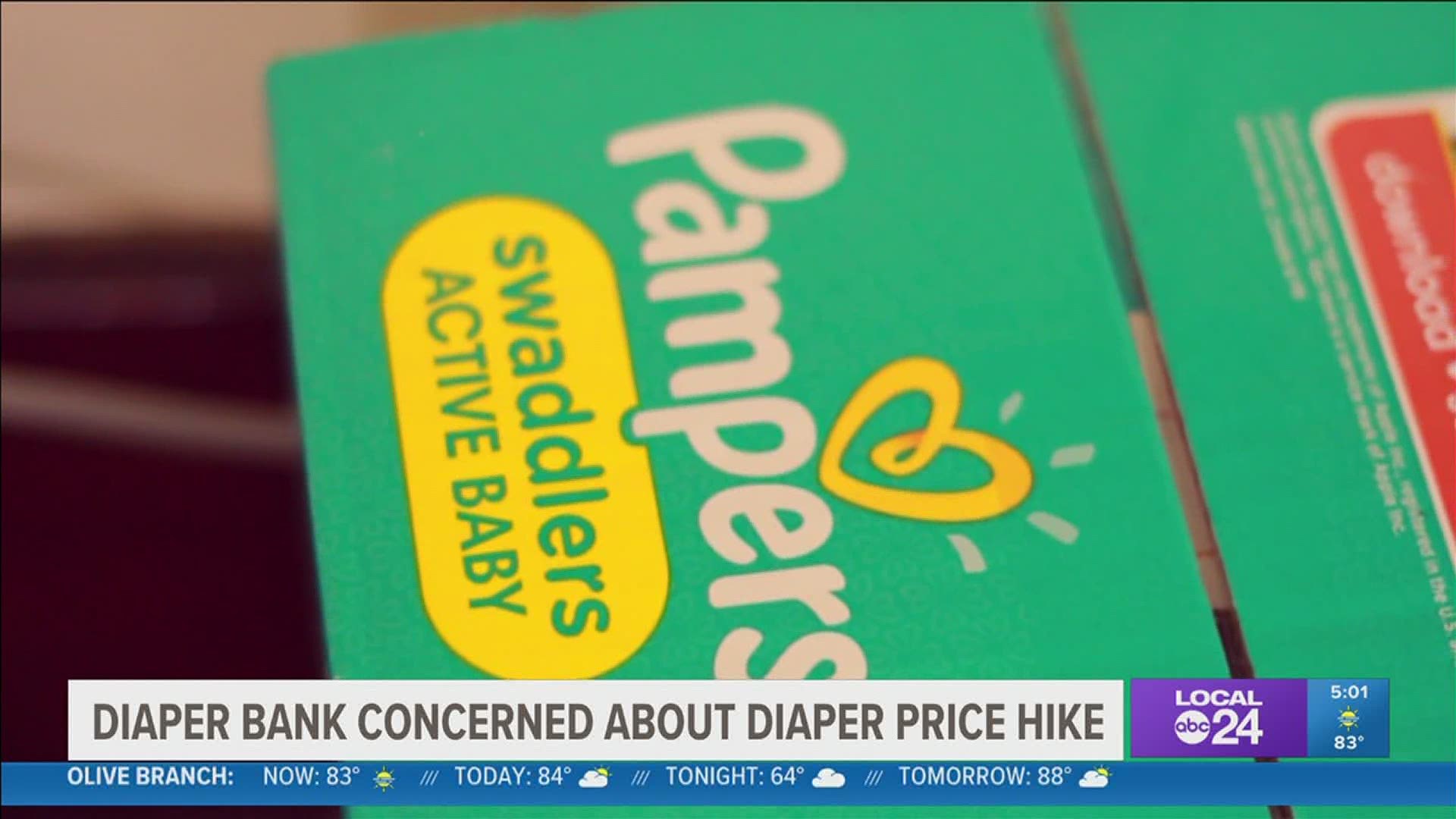 The Bare Needs Diaper Bank is stocking up ahead of diaper price hikes to help families in need.