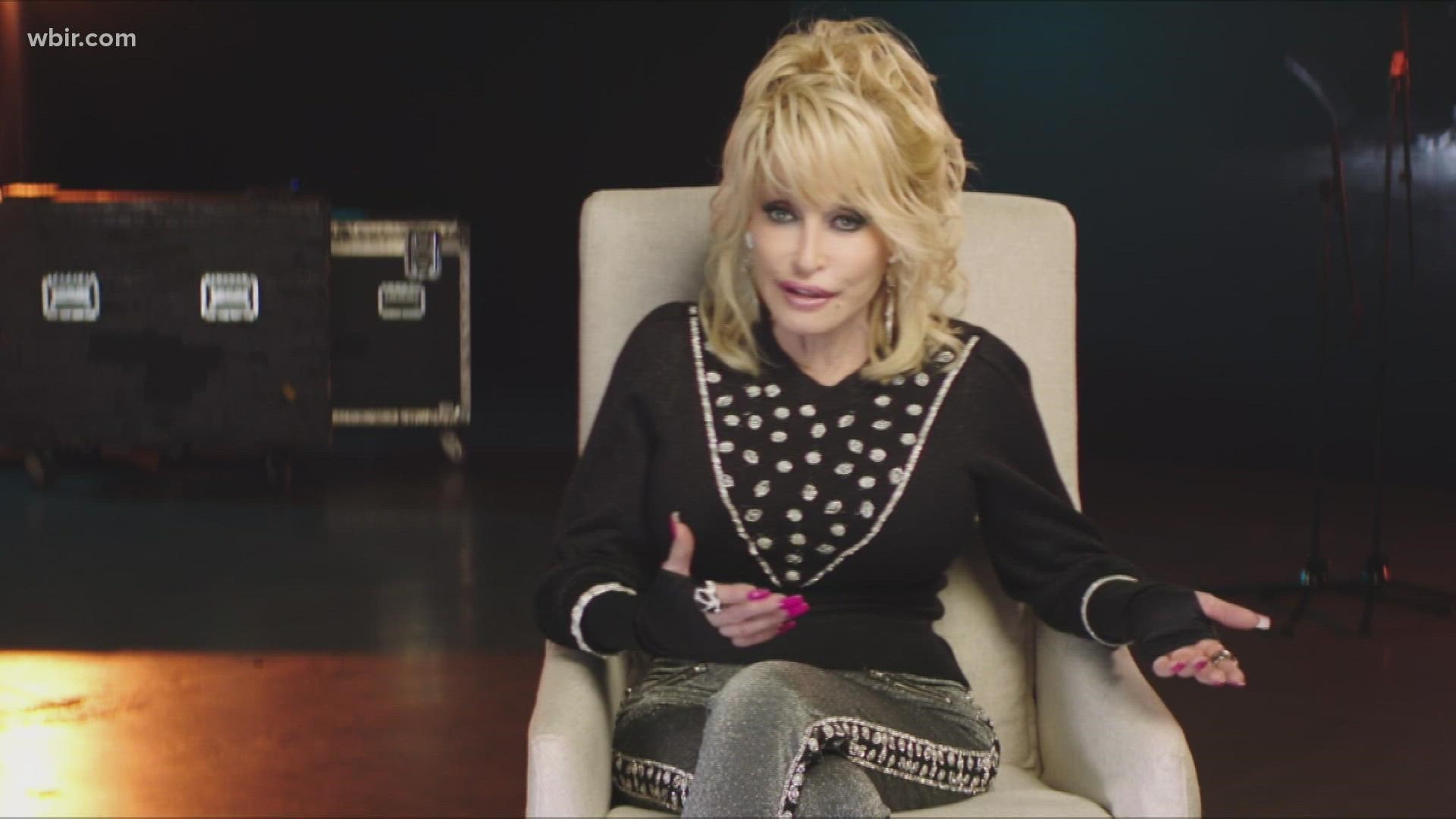Dolly and Beth about her busy schedule in 2021, Christmas at Dollywood and recovering after personal losses. Nov. 2, 2021-4pm.
