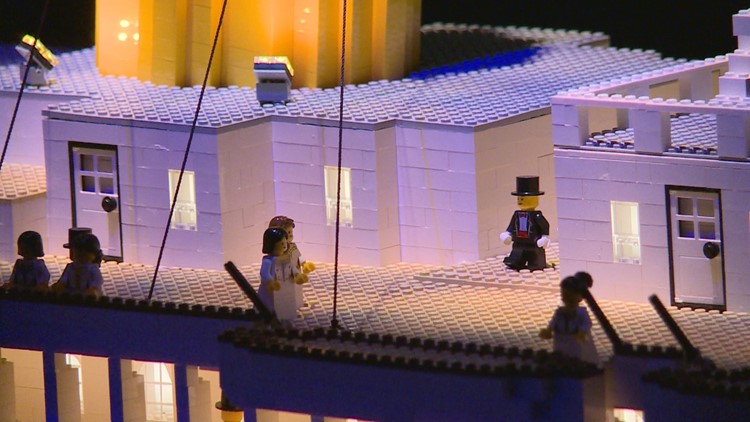 Boy with autism builds world's largest Lego Titanic