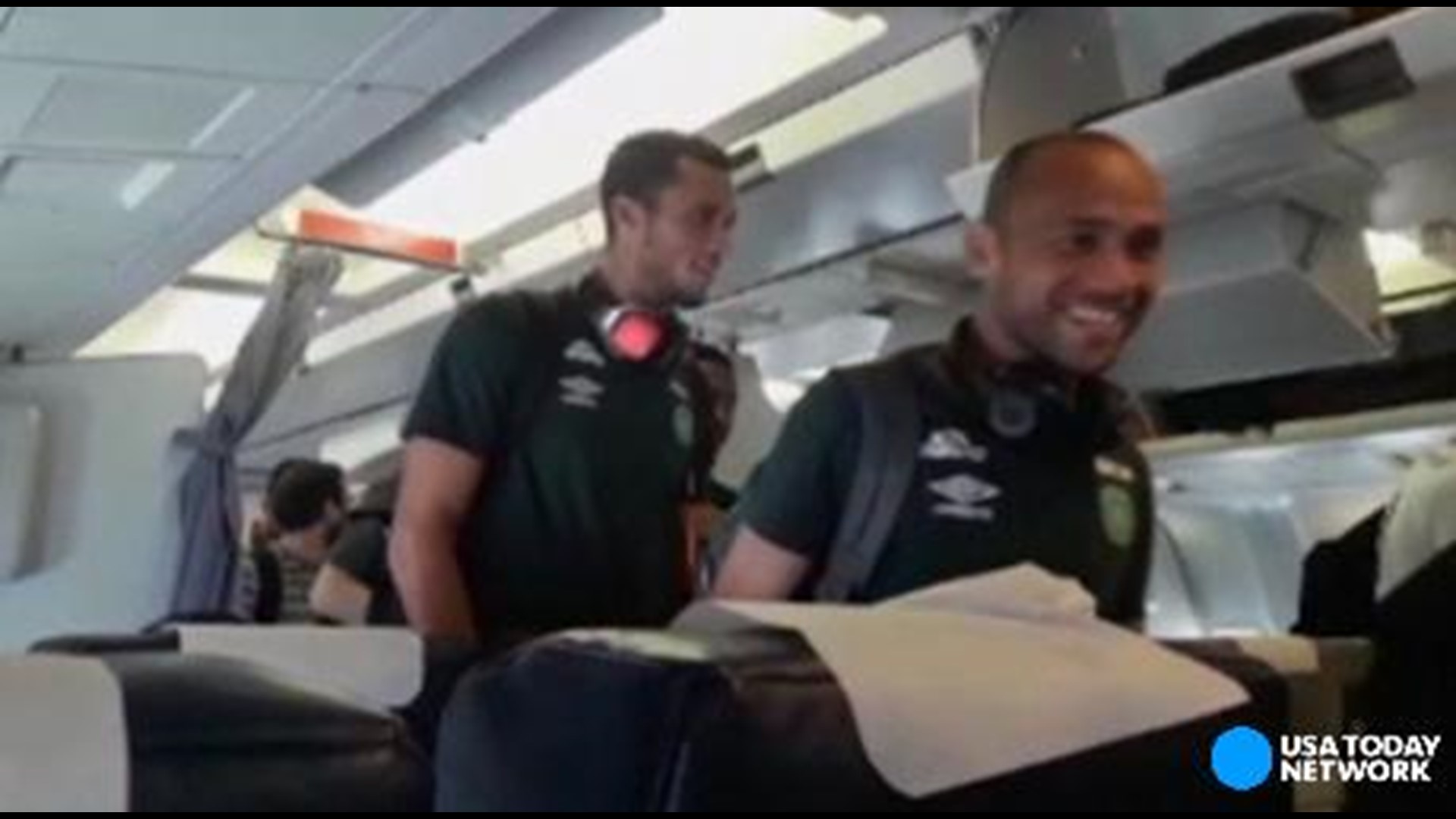 Flight was taking Brazilian team to game of their lives