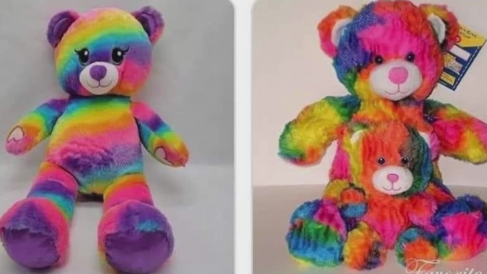 The bear was accidentally donated to Goodwill in Tazewell. According to a note that was left, it is the only thing the 4-year-old girl has to remember her late mom.