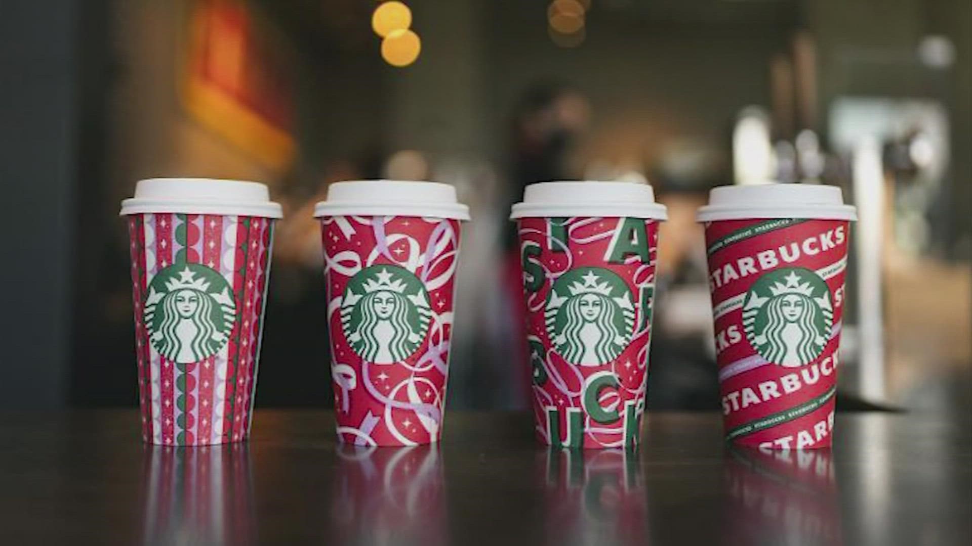 The company announced Wednesday the return of its holiday drinks, food and cups coming this week.