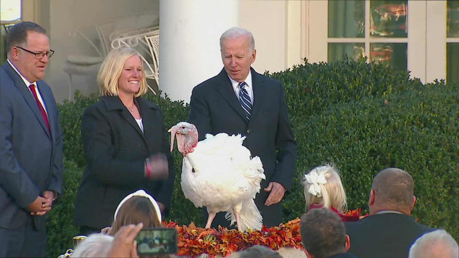 Historians say this all started in 1863 when a live turkey was brought to the White House for Christmas.