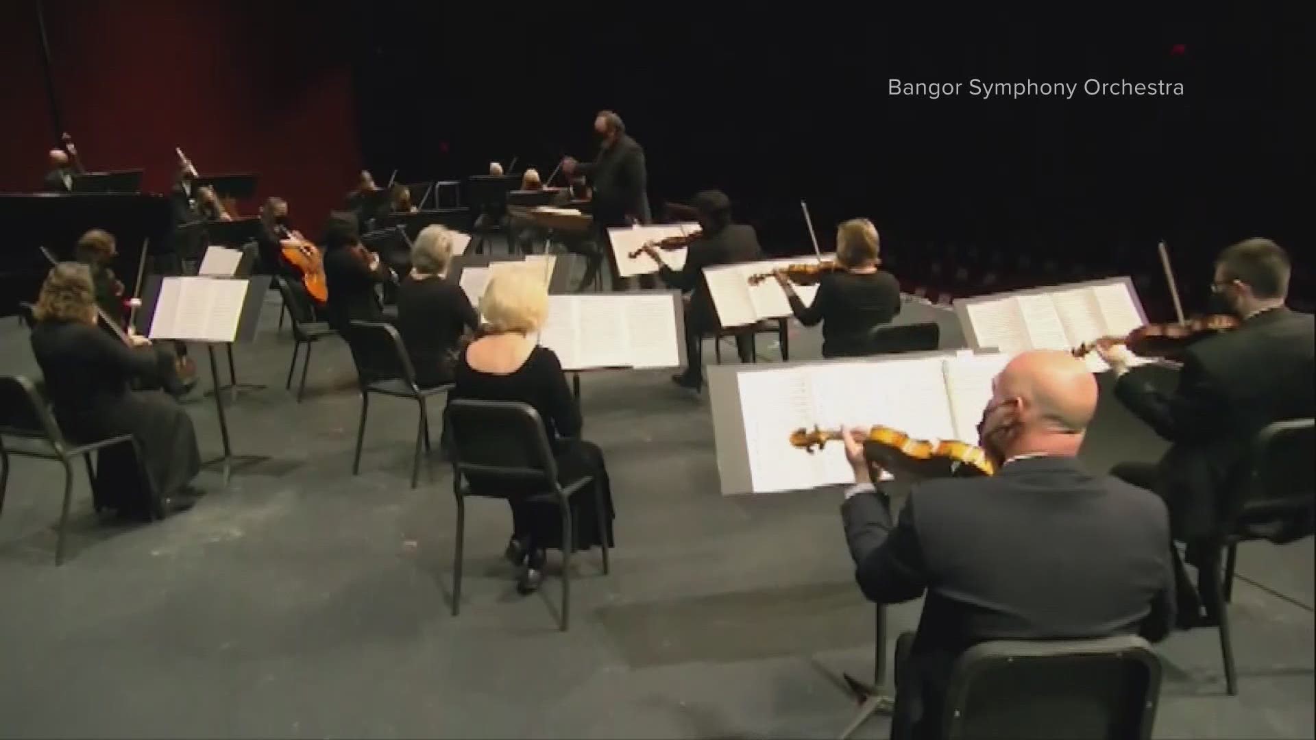 The Bangor Symphony Orchestra is conducting its 125th anniversary season virtually during the pandemic by recording concerts for audiences to stream online.