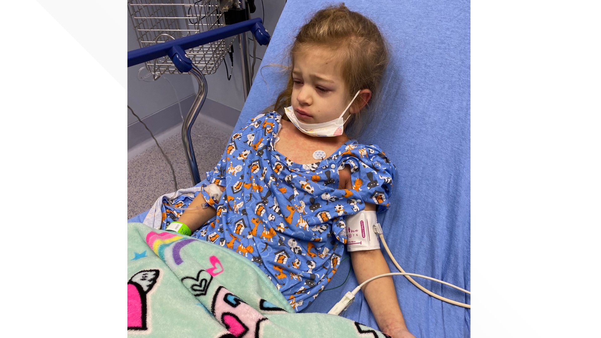 Peyton Copeland, 5, contracted COVID-19 in November. About a month later, her mom says she fell ill again, but this time with something she'd never heard of: MIS-C.