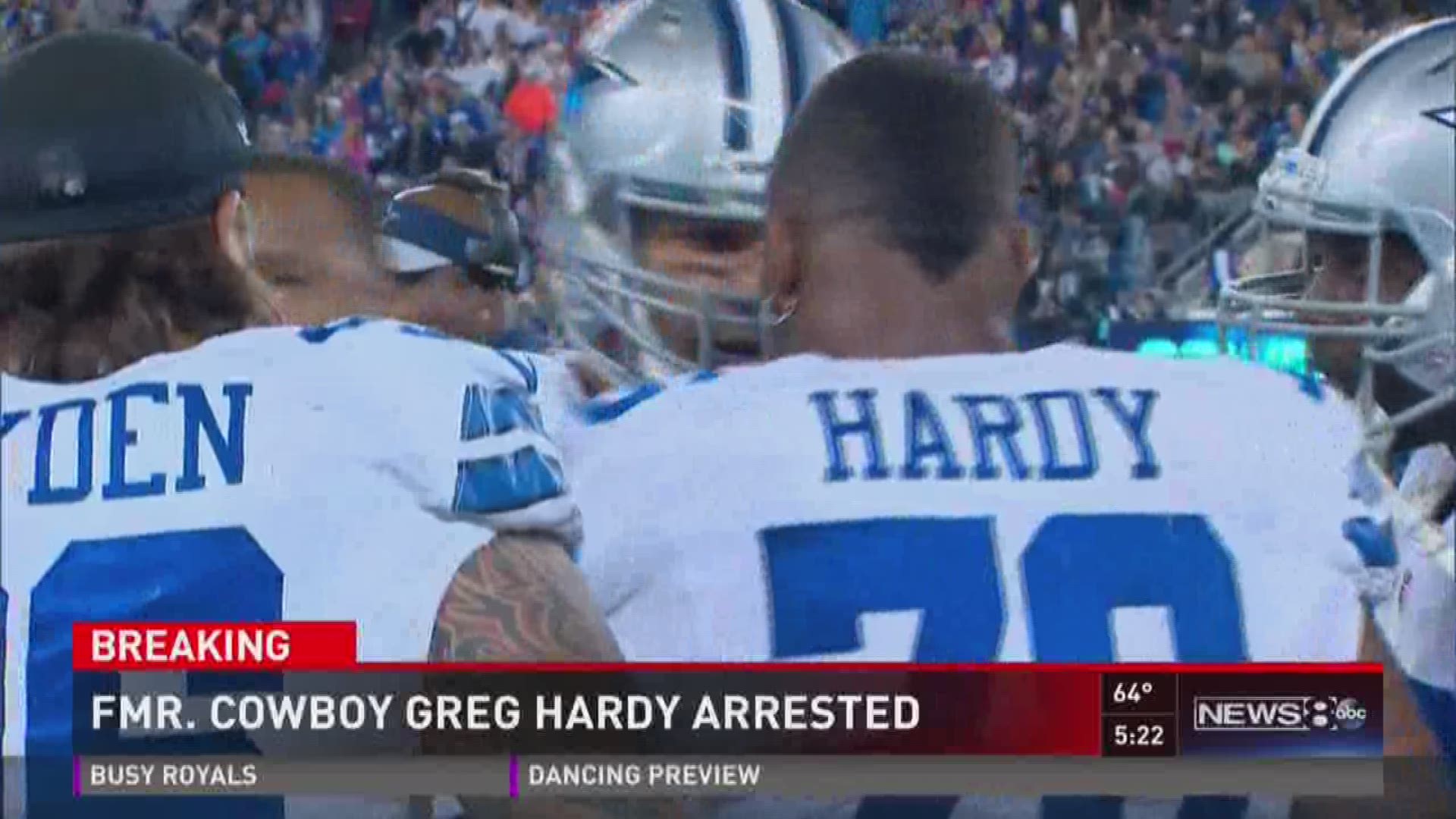 Former Cowboy Greg Hardy arrested