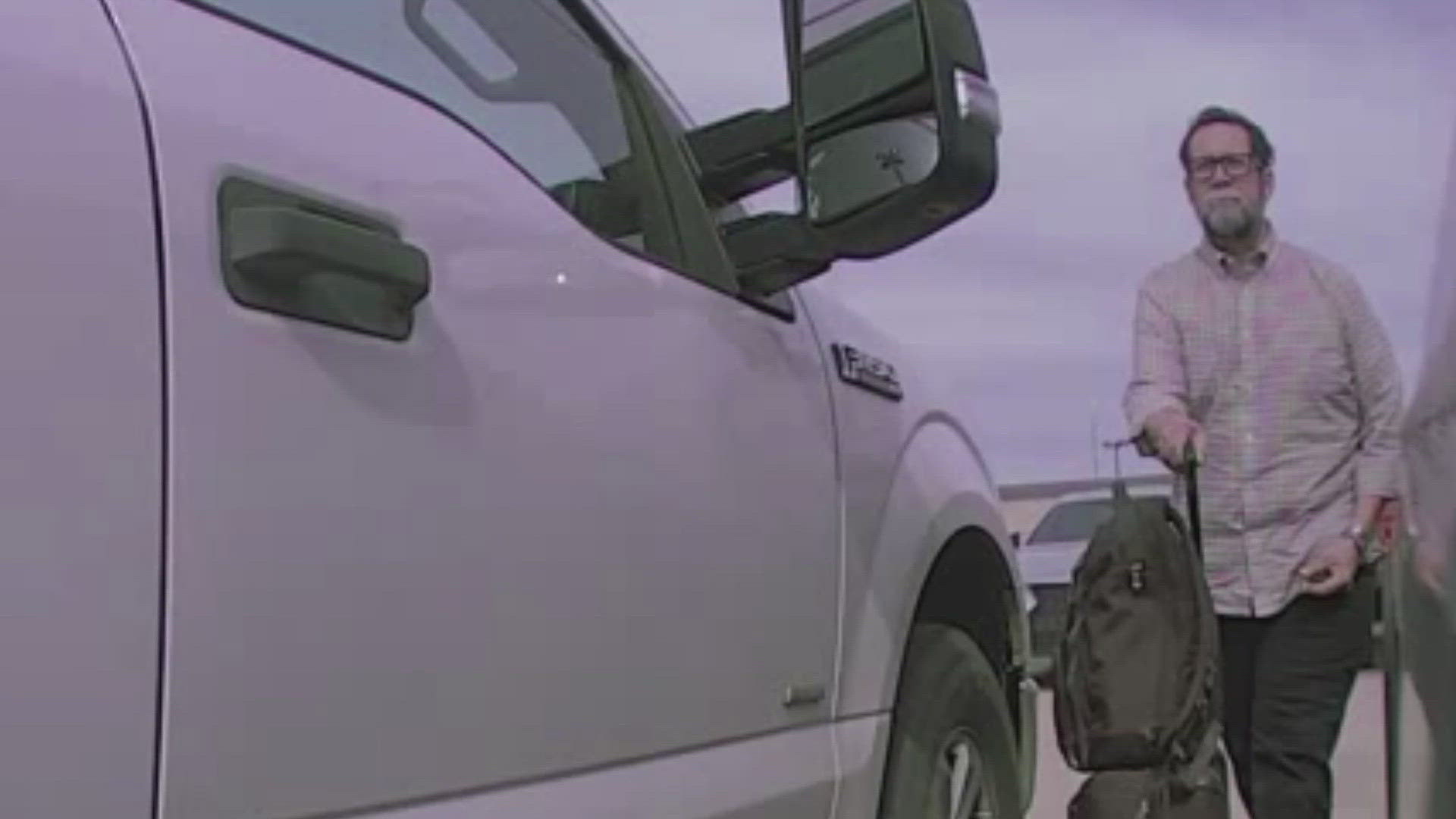 Video of the man keying the Tesla went viral online. Donald Trump Jr. also retweeted a photo of the man's face.