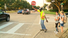 Students give unexpected surprise to 94-year-old crossing guard