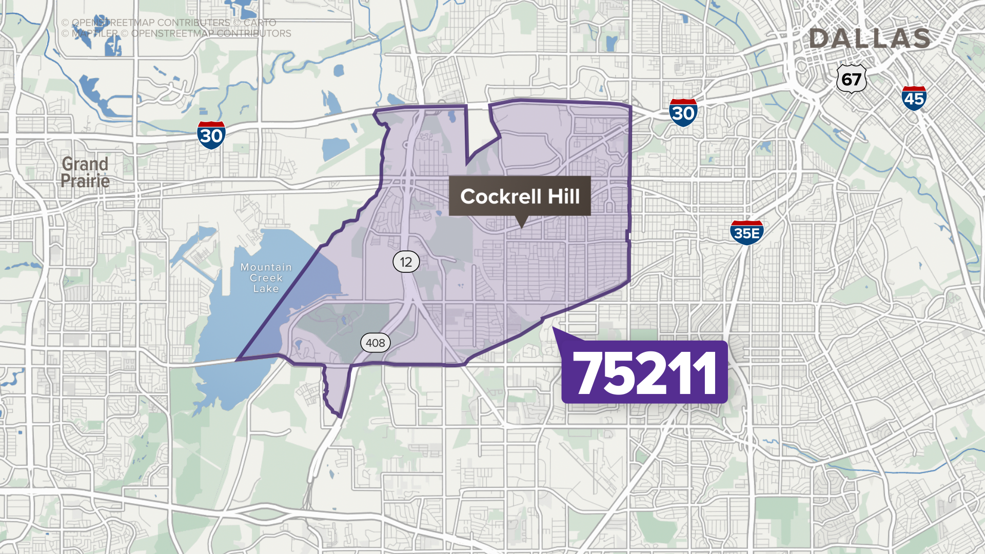 The 75211 zip code is home to more COVID-19 cases than anywhere else in Dallas: positive test results at a rate 60 percent greater than the Dallas County average.